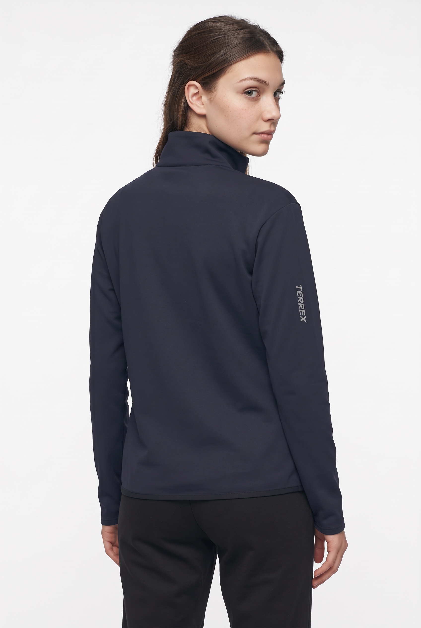 adidas TERREX T-shirt à col roulé »W MT ESS HZ FL« sportlicher Stil, für Sportmode und Streetwear, mit Reissverschluss