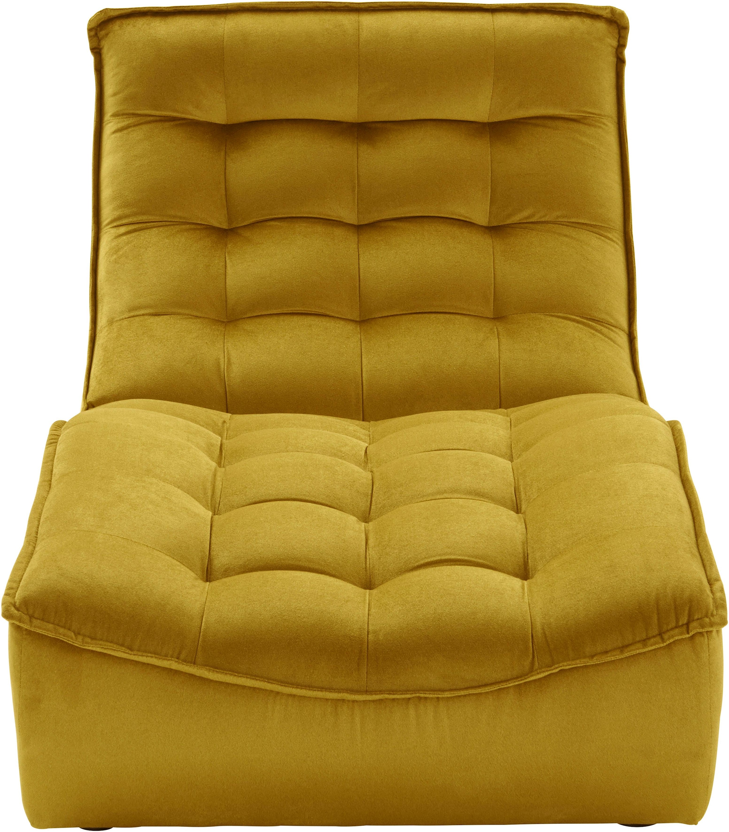 CALIA ITALIA Chaise longue »Banjo, Designsofa, erstklassiger Sitzkomfort, als Einzelelement« oder als Modulsofa mit den passenden Erweiterungselementen stellbar