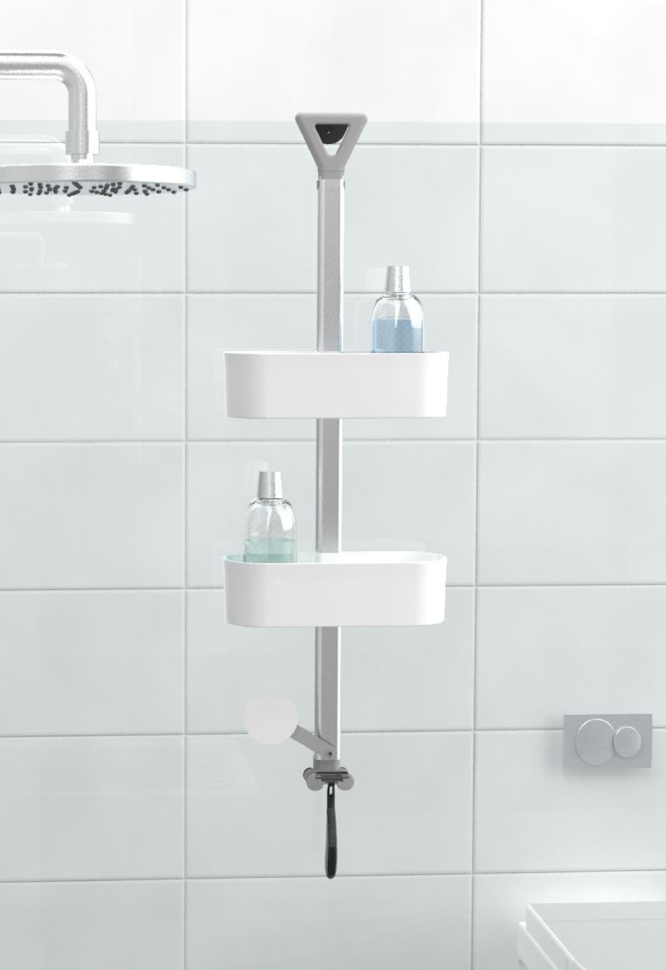 Bischof Duschregal »Sida« mit 2 Ablagen
