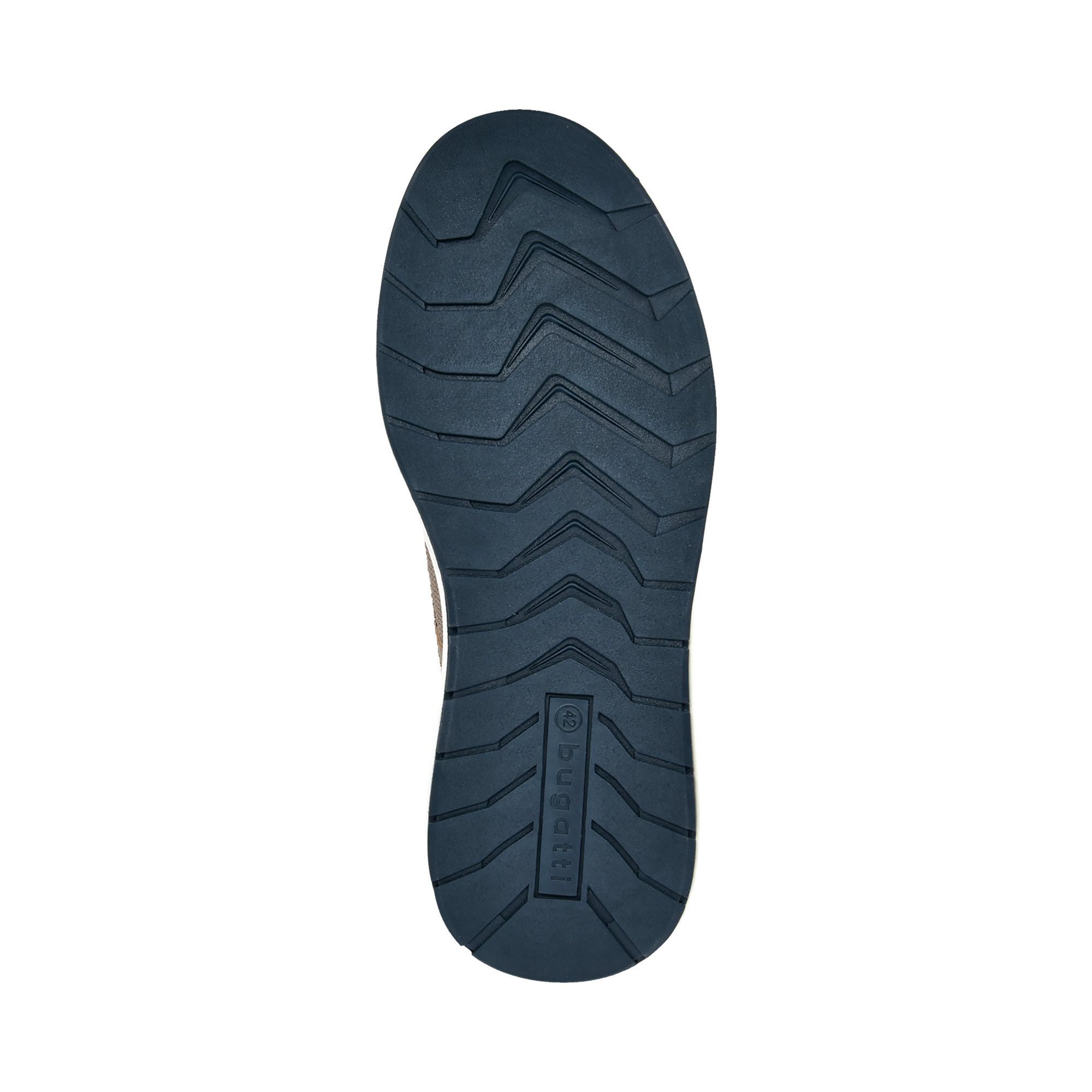 bugatti Chaussure à lacets  Schnürschuh, Halbschuh mit Kontrastbesatz an der Ferse