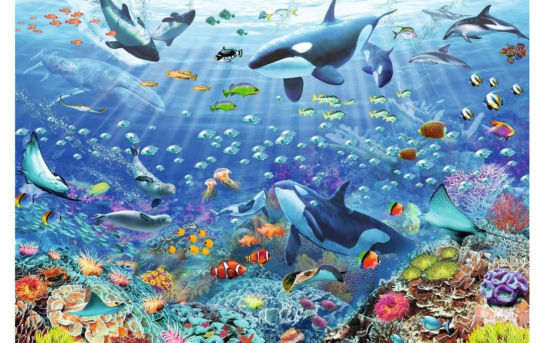 Ravensburger Puzzle »Bunter Unterwasserspass« Made in Germany