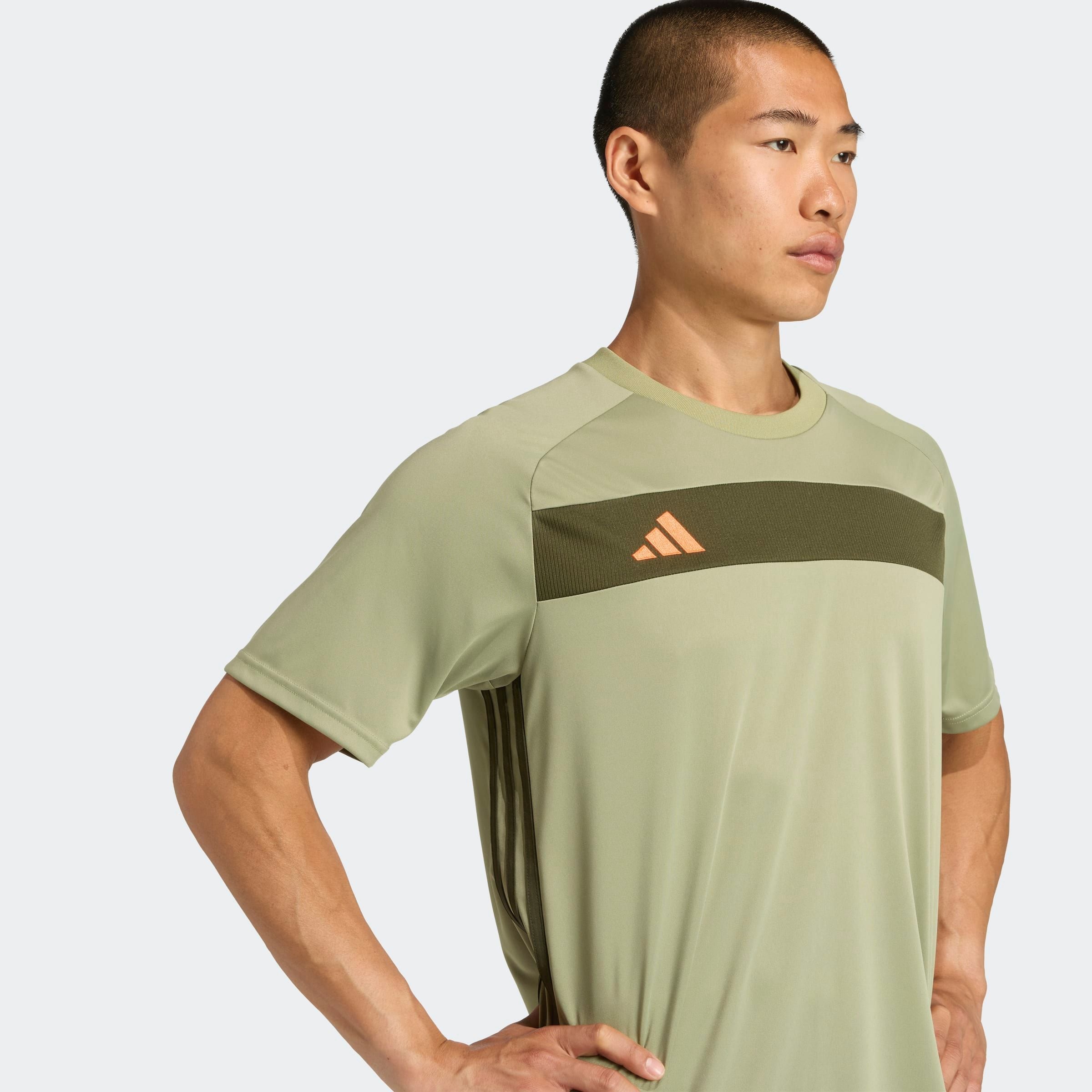adidas Performance Maillot de foot »TIRO 25 ESSENTIALS TRIKOT« avec col rond, sans fermeture, pour adultes, en polyester
