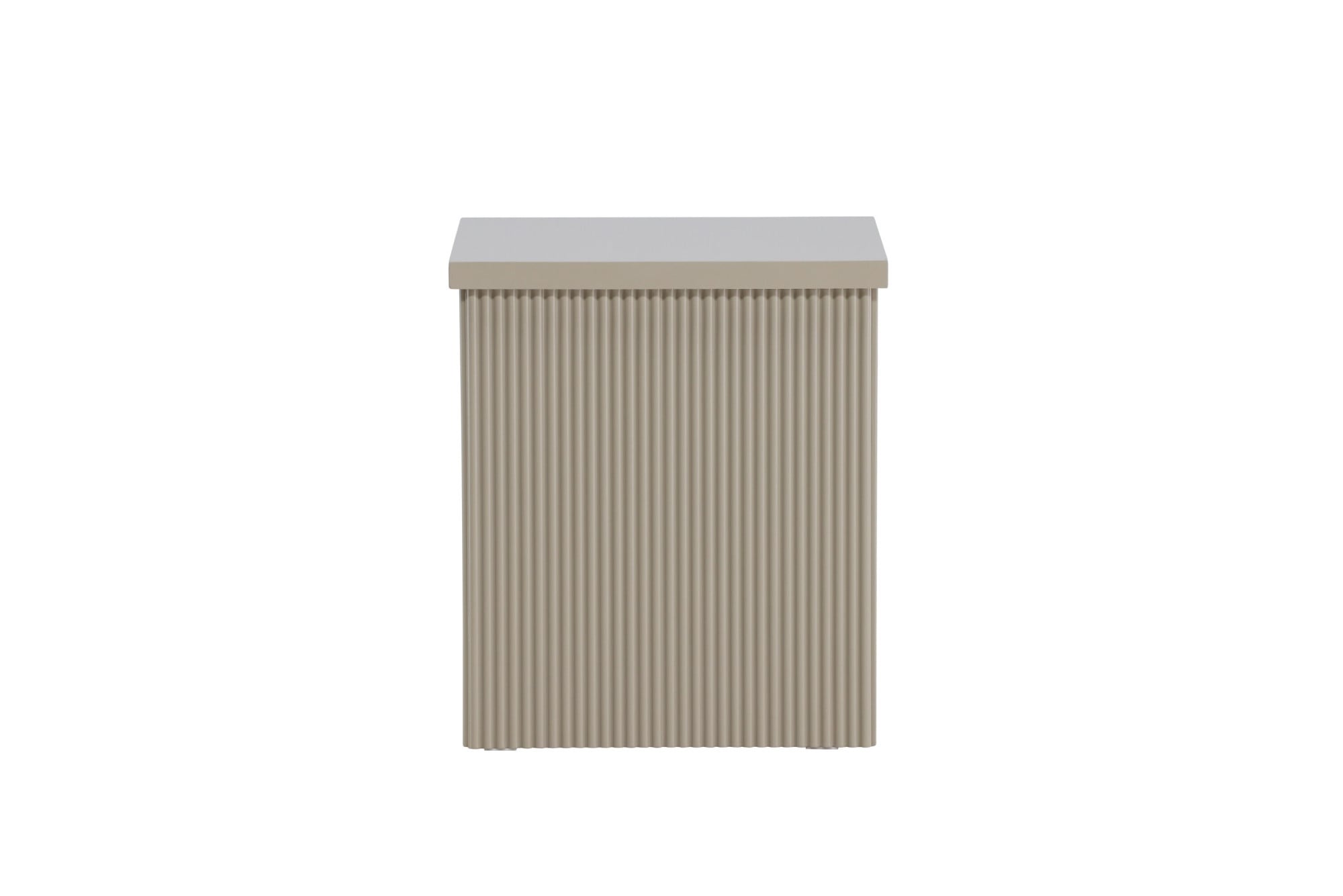 Venture Home Table d'appoint »Lenox, kompakter Beistelltisch in einladendem Beige, 40 × 40 cm« Table d'appoint, MDF, carrée, simple, polyvalente, discrète