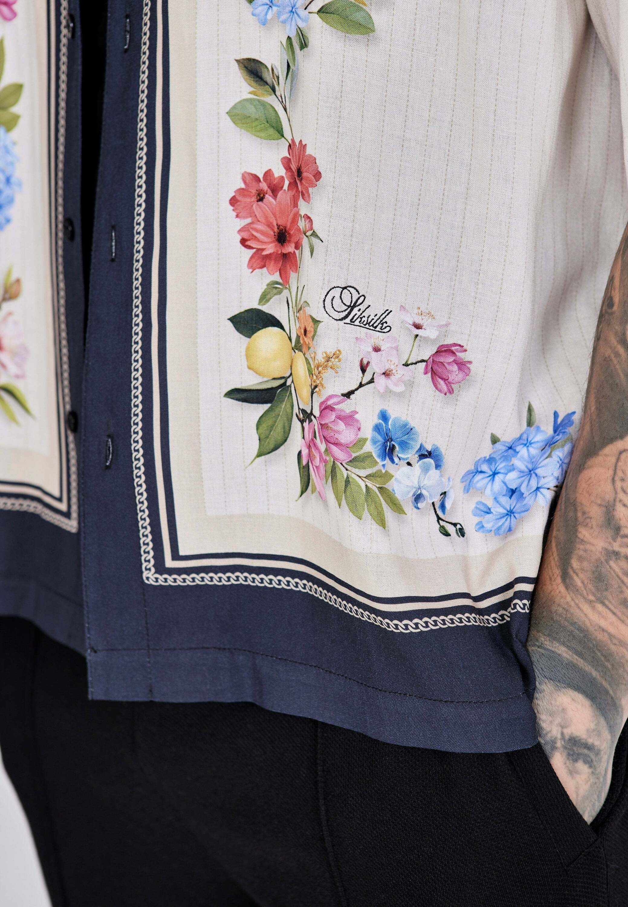 Siksilk Chemise à manches courtes »Siksilk Kurzarmhemd Resort Shirt«