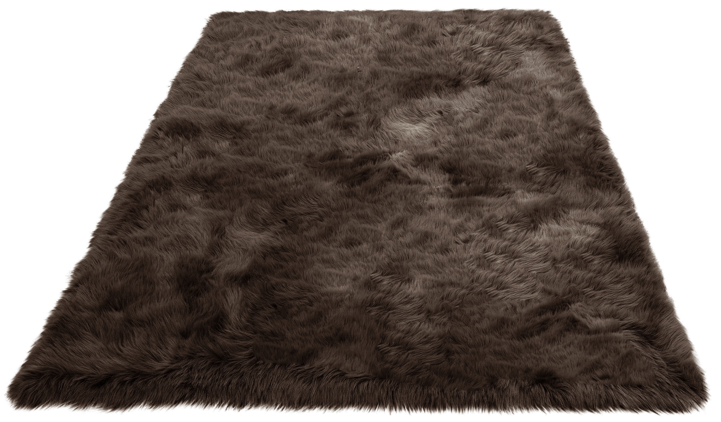 GOODproduct Tapis à poils longs »Valeria, Fellteppich, kuschelig, flauschig« Rectangulaire 60 mm Höhe Kunstfell, weiche Teppiche, Wohnzimmer, Schlafzimmer, Esszimmer