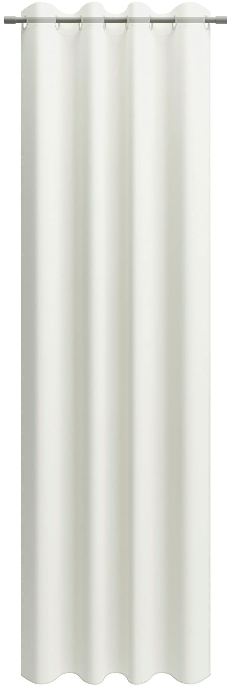 Neutex for you! Vorhang nach Mass »EVA« Ösen 1 Stk. tlg. Uni-Voile mit elegantem Glanz