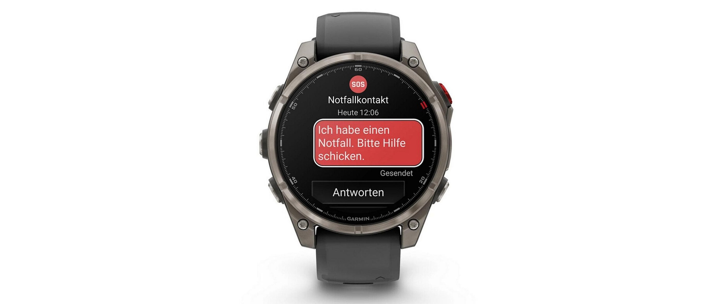 Garmin Fitnessuhr »fēnix 8 Pro – AMOLED« (3,56 cm / 1,4 ″)