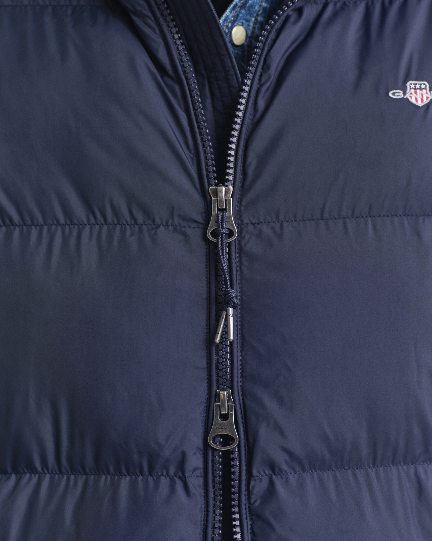 Gant Steppmantel »ACTIVE CLOUD MID LENGTH« Puffermantel, regular fit, abnehmabre Kapuze, 2-Wege-Reissverschluss