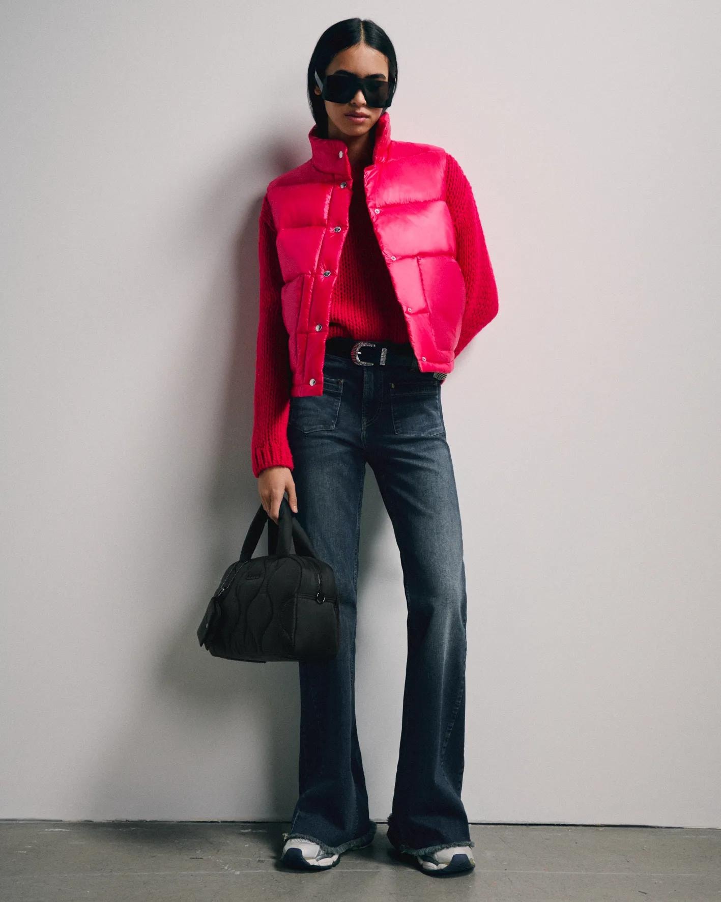 JOOP! Jeans bootcut »Eilena« avec franges à l'ourlet