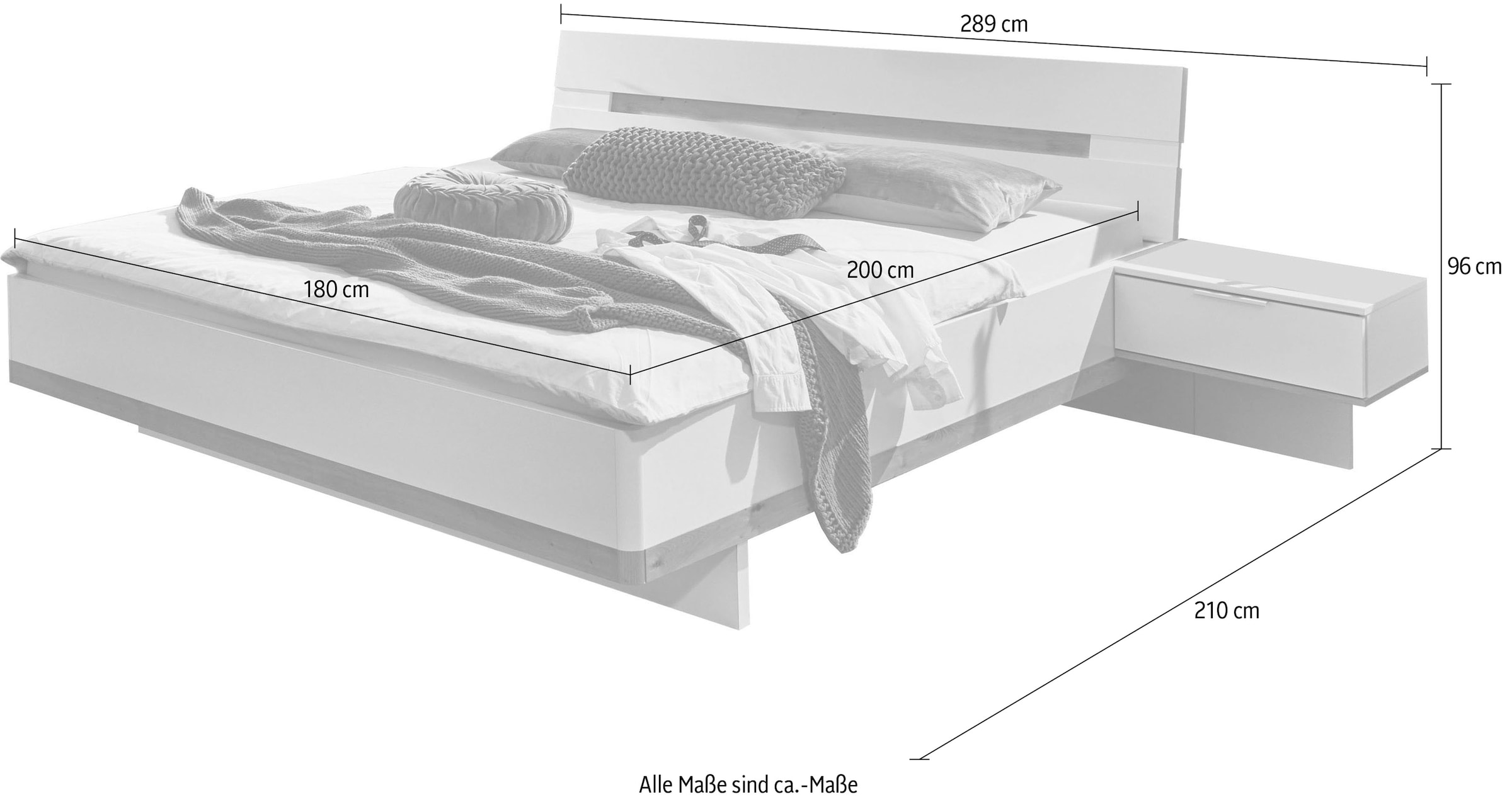 Wimex Ensemble de lit »Gibraltar«