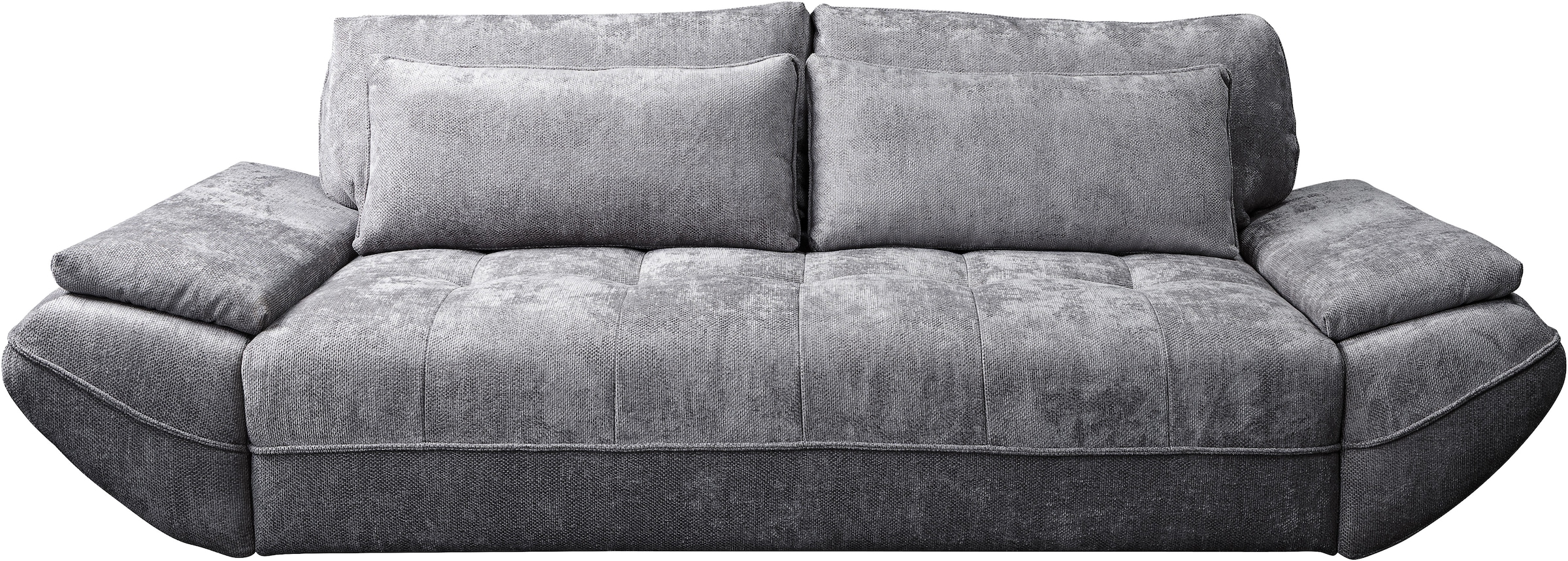 exxpo - sofa fashion Canapé Big »Elma Mega Schlafsofa, Breite 280, bequem und komfortabel« incl. fonction lit et coffre, grand confort d'assise, matelassage sur l'assise