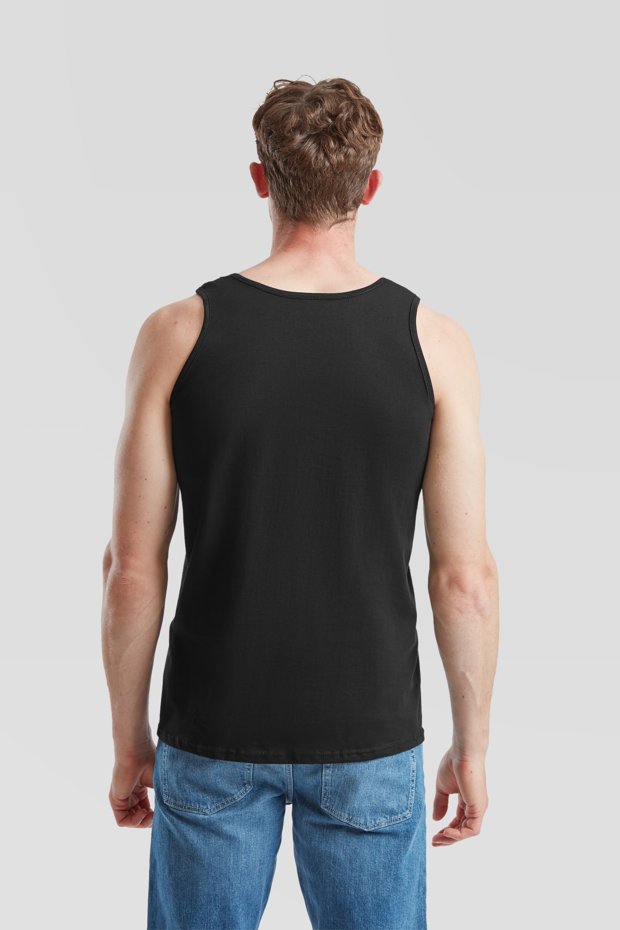 Fruit of the Loom Tanktop Packung, 2 Stk. aus reiner Baumwolle