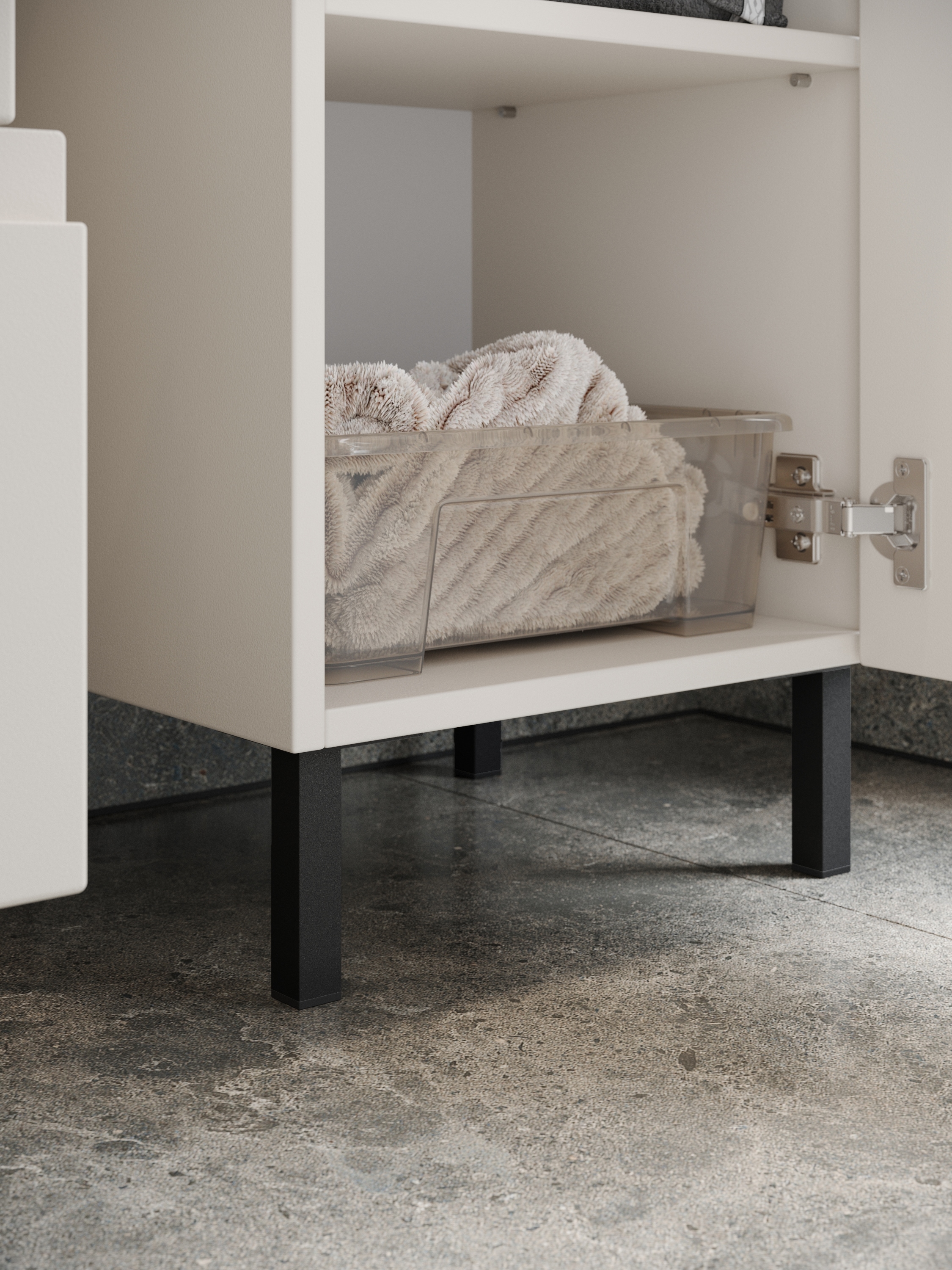 GERMANIA Armoire intermédiaire »Scantic« 1 cuis tlg. mit griffloser Optik