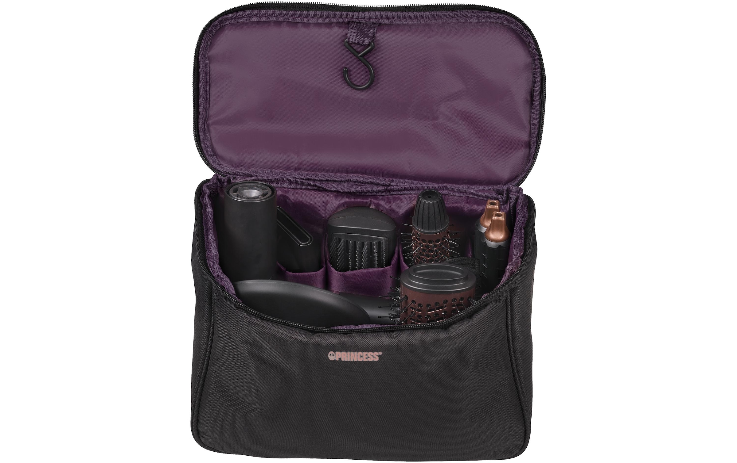 PRINCESS Sèche-cheveux »Profi-Airstyler 7-in-1« 2.000 W Styler 7-en-1 puissant avec fonction ionique et 7 accessoires