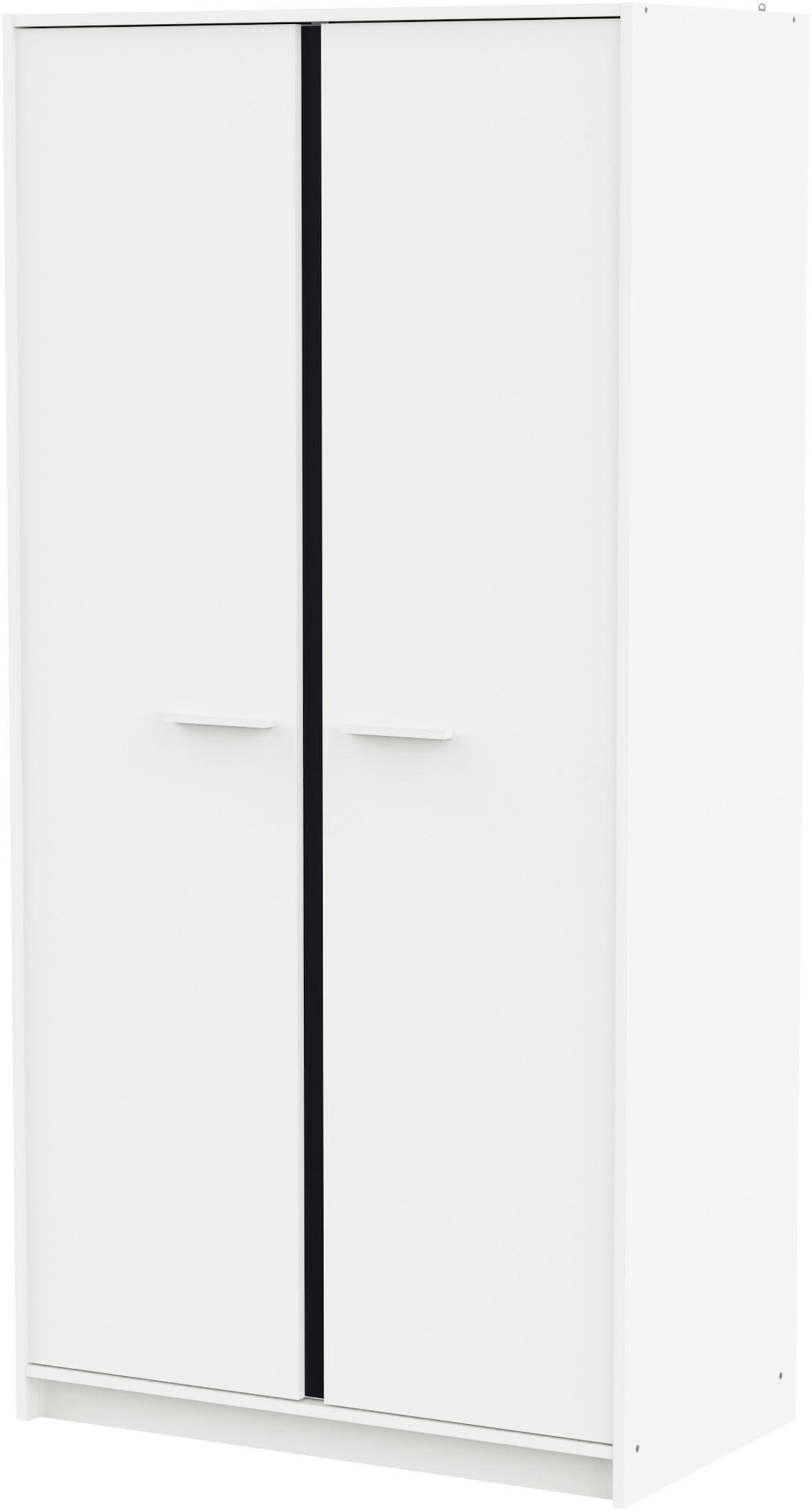 Demeyere GROUP Armoire pour enfants »REVERSO, mit rosa oder dunklem Kontrast durch drehbare Paneele« L/H/P env. 88,5/181/50 cm,  2 tringles à vêtements, 3 étagères, Made in France