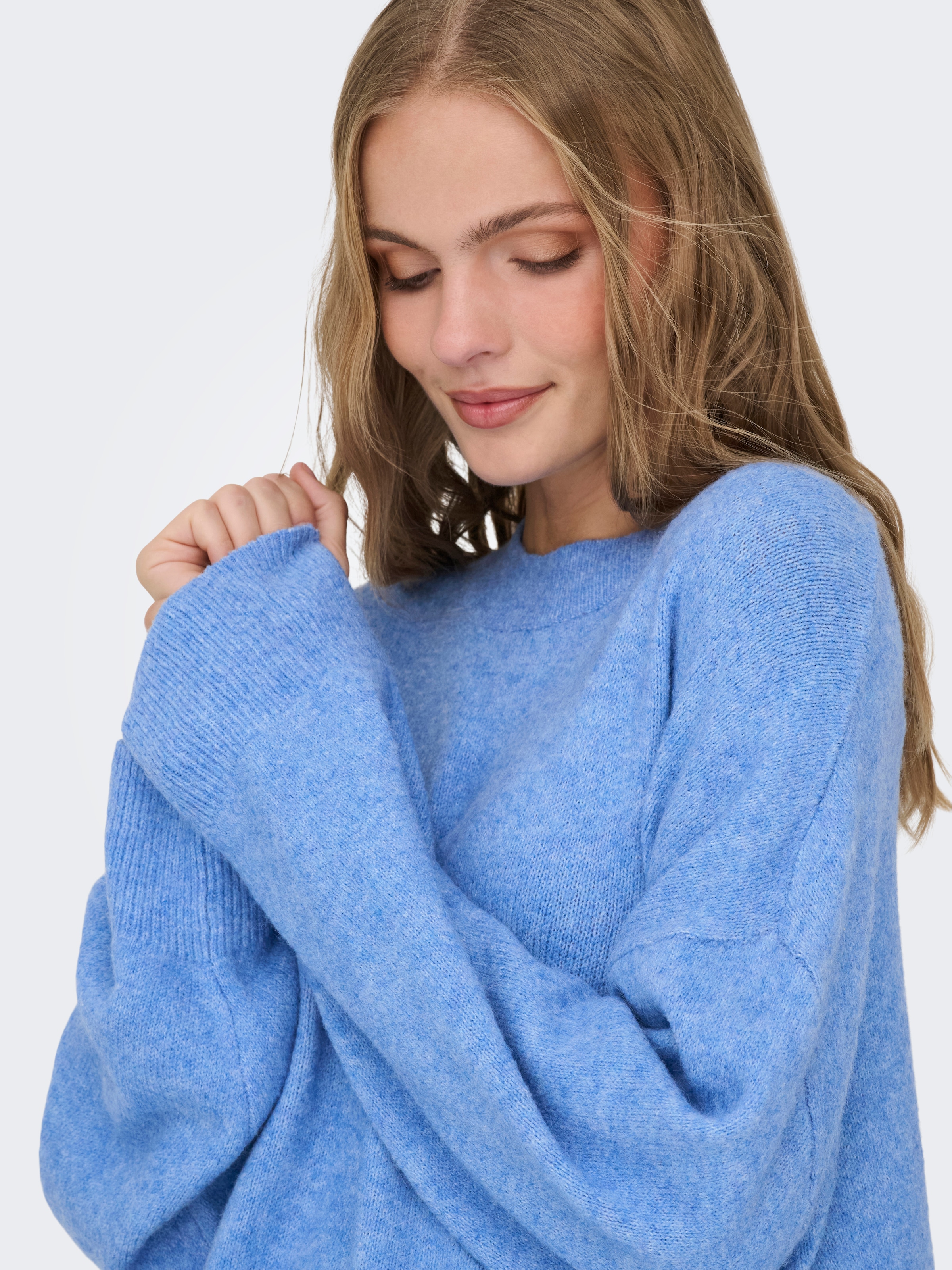 JDY Pull en tricot »JDYSONJA L/S O-NECK PULLOVER KNT NOOS« Materialmix