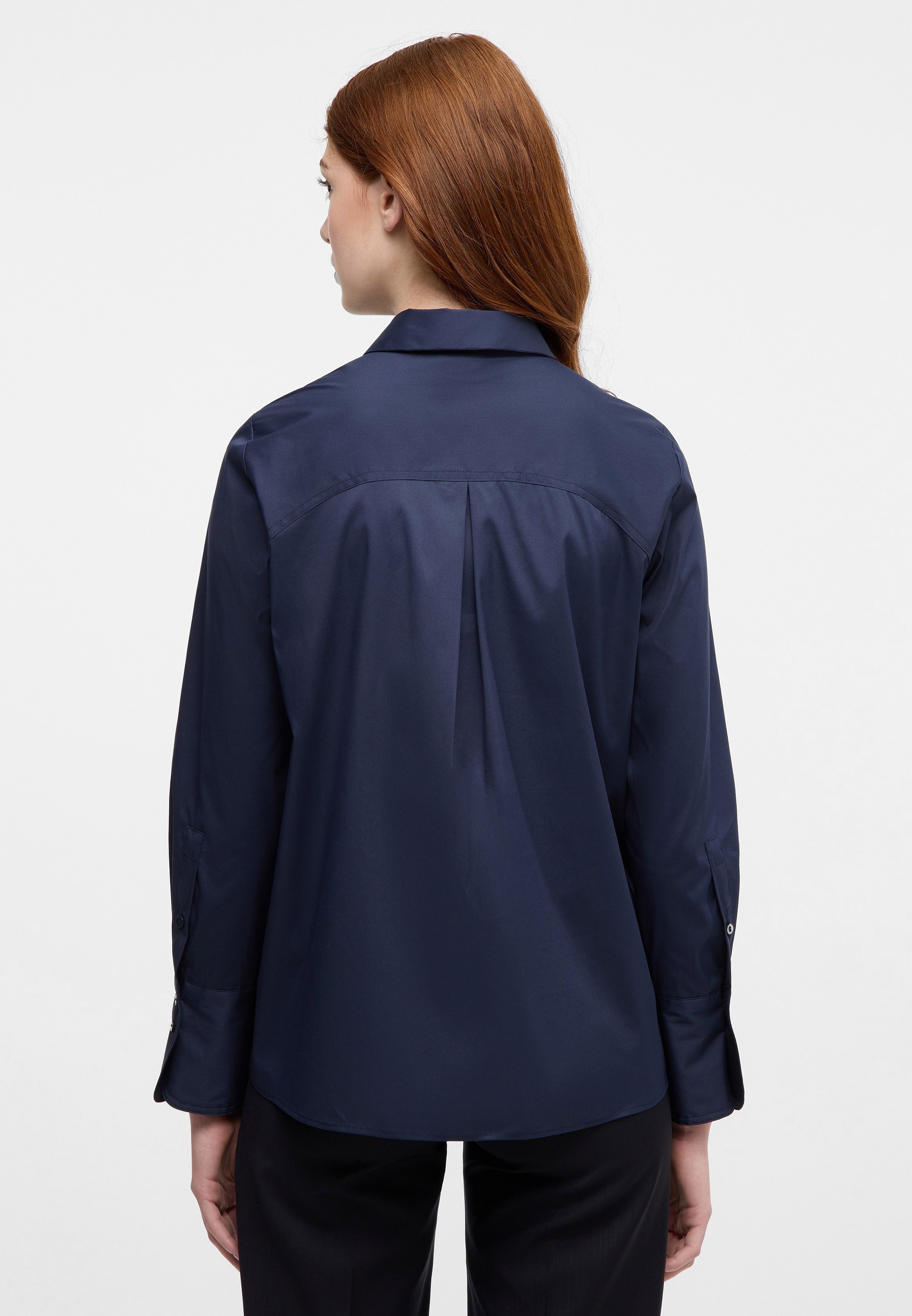 Eterna Hemdbluse »LOOSE FIT« EASY IRON (bügelleicht)