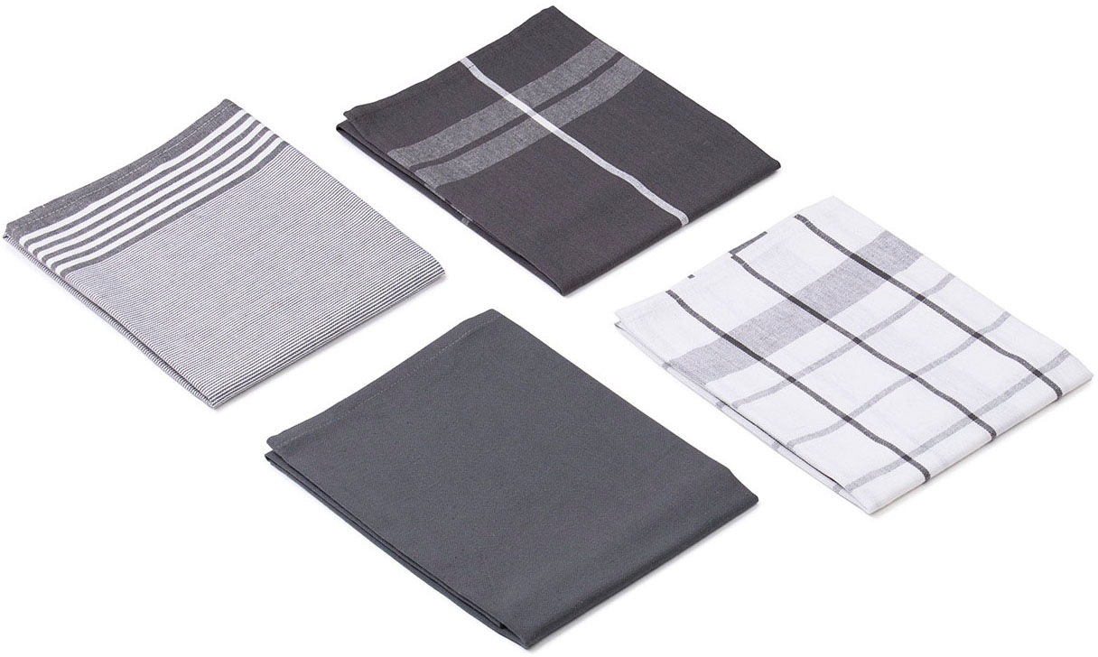 Gözze Chiffon à vaisselle »Geschirrtücher, Des. 60057« kariert, gestreift und unifarben