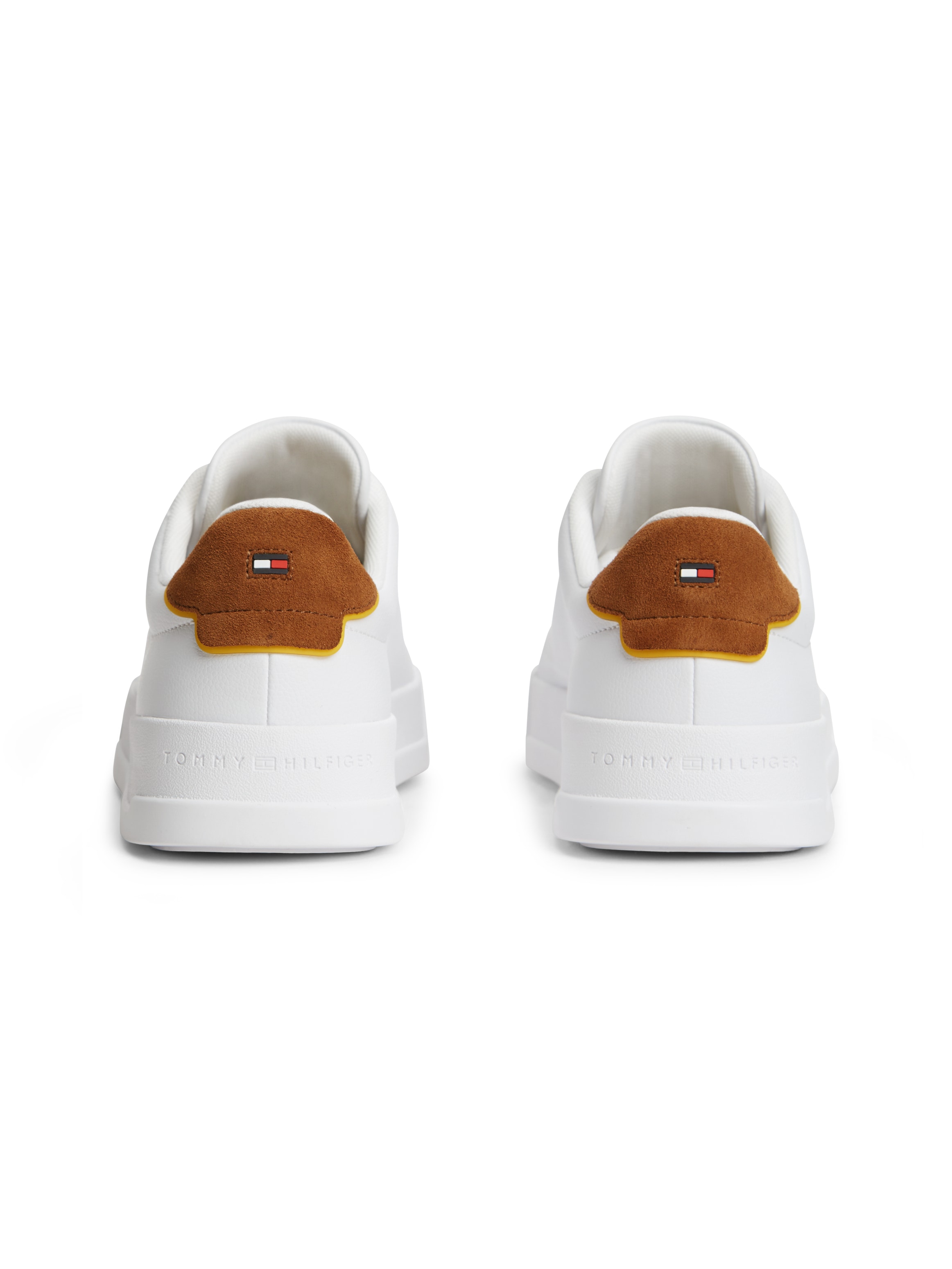 Tommy Hilfiger Sneakers »TH COURT LTH DETAIL ESS«  Freizeitschuh, Halbschuh, Schnürer mit Logoschriftzügen