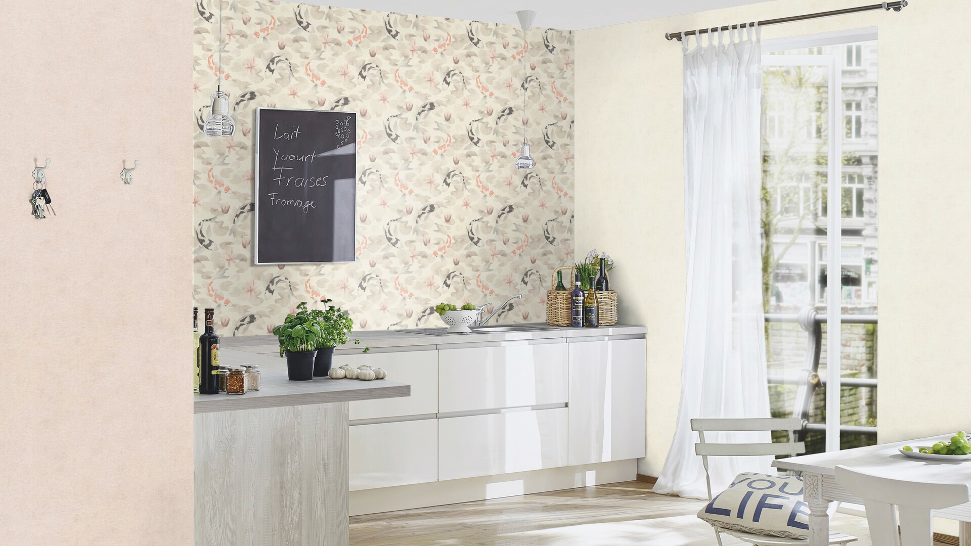 Rasch Vliestapete »Kimono« Leinenoptik | einfarbig | uni strukturiert gut lichtbeständig, hochwaschbeständig