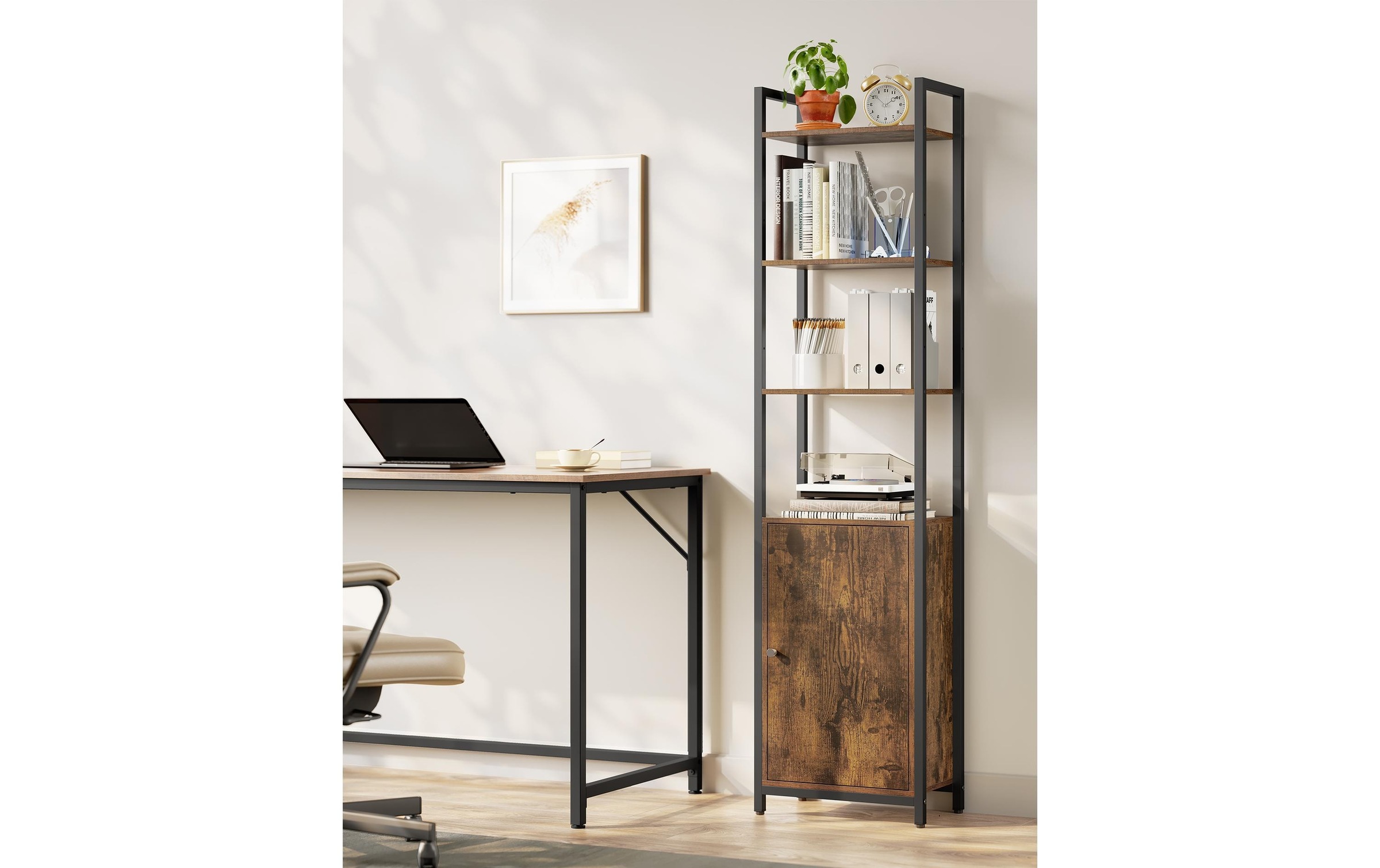 VASAGLE Regal »4 Ablagen«