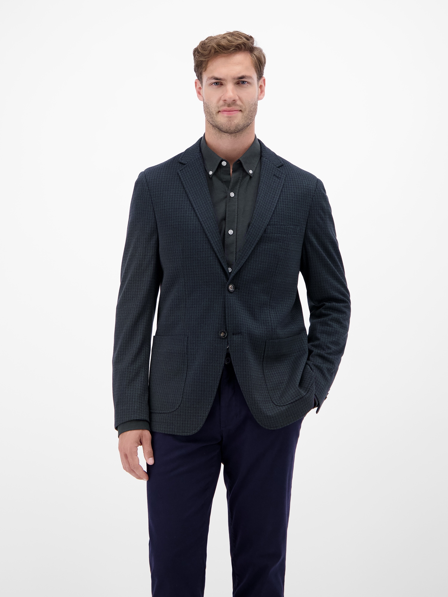 LERROS Jerseysakko »Twill-Sakko für Herren«