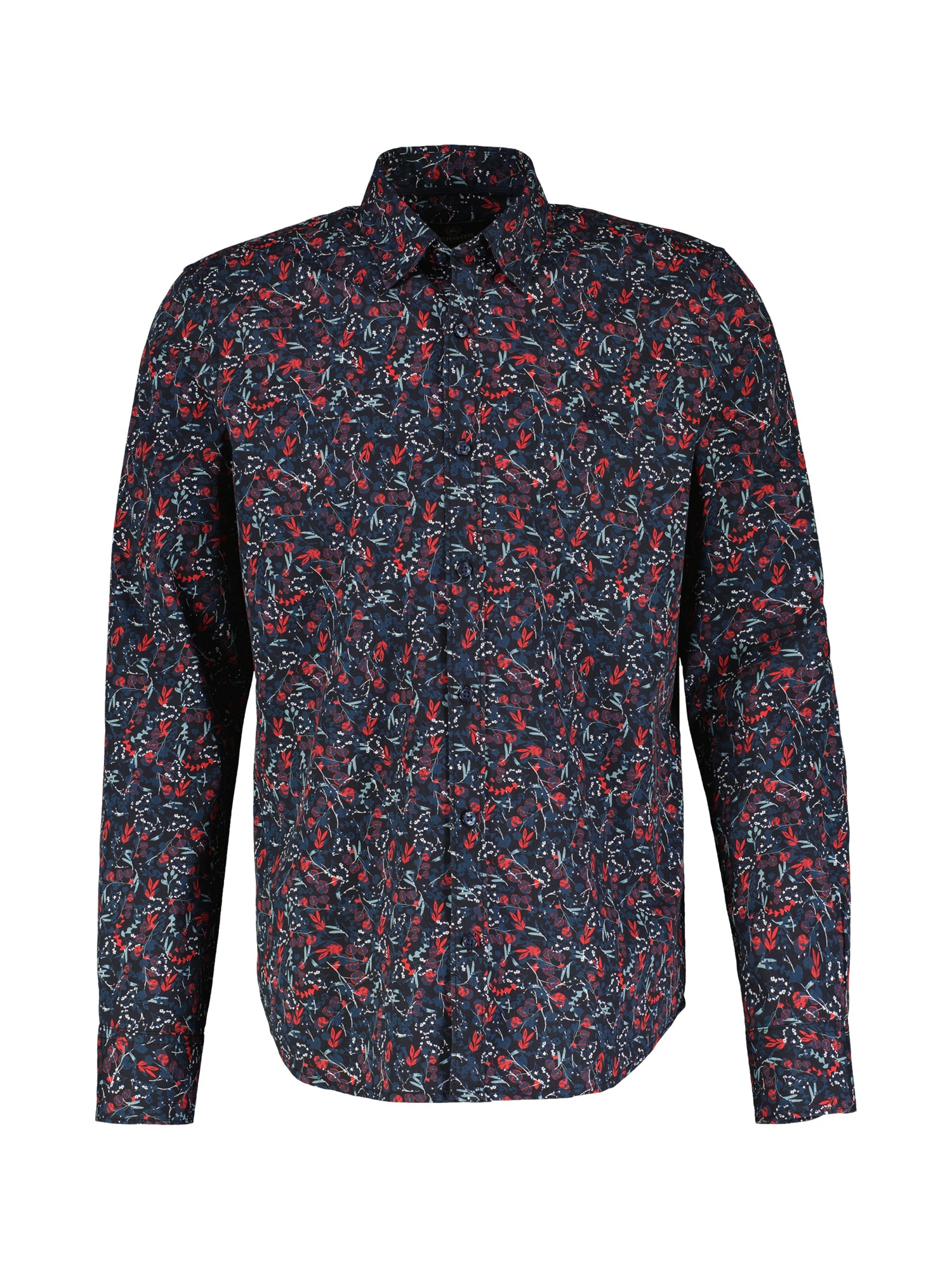 LERROS Chemise à manches longues »Floral-bedrucktes Herrenhemd mit Stretchanteil«