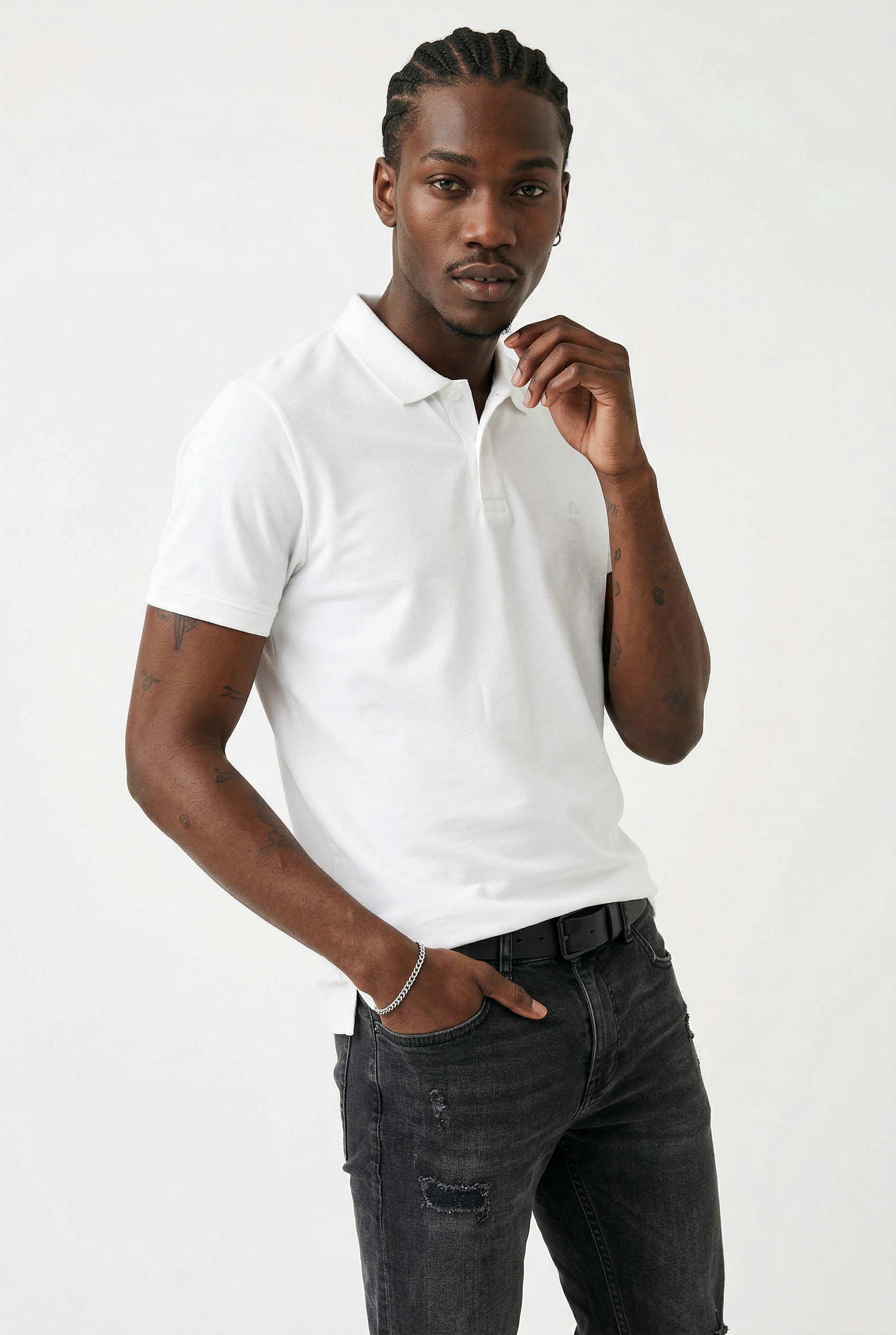 Jack & Jones Polo »JJEBASIC POLO SS 3PK MP NOOS« Paquet, 3 cuis Coton, coupe slim