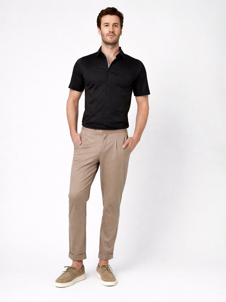 DESOTO Chemise à manches courtes »Casual Kent 1/2« Chemise business, slim fit, col Kent