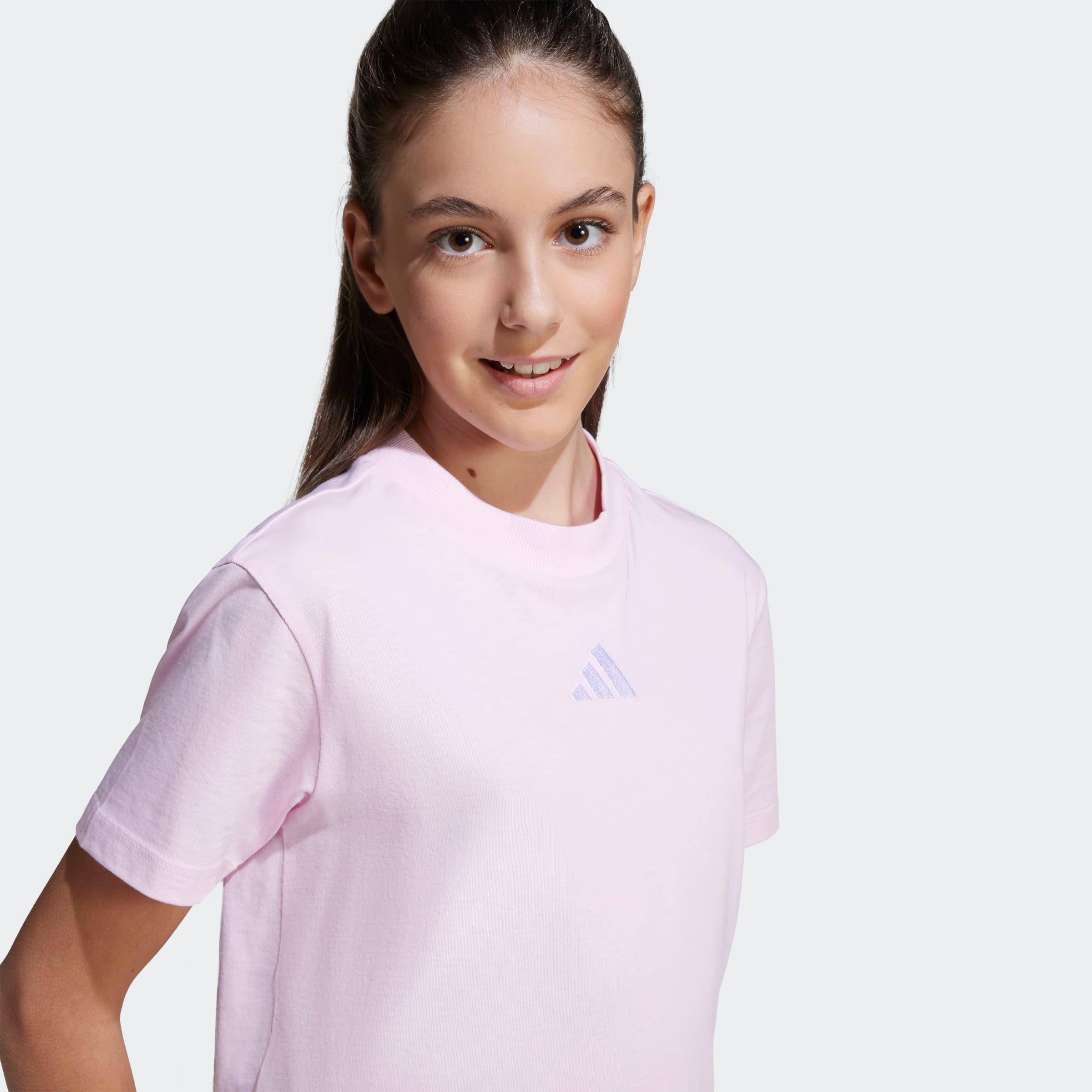 adidas Sportswear T-Shirt »J SL TEE 160« für Kinder, mit Rundhalsausschnitt, ohne Verschluss, pflegeleicht