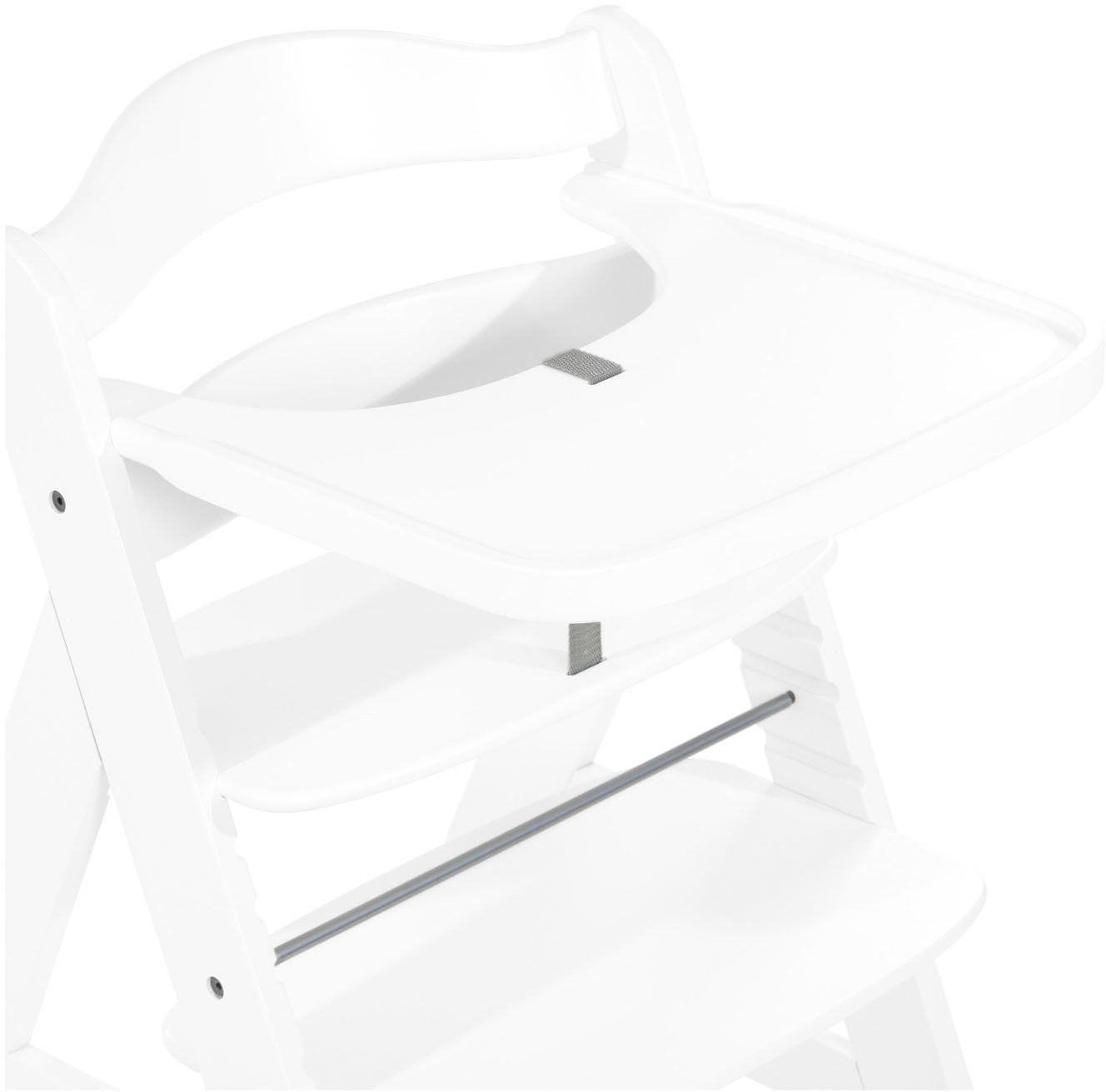 Hauck Hochstuhltablett »Alpha Wooden Tray Essbrett, white« für Hochstühle Alpha+ und Alpha+ Select