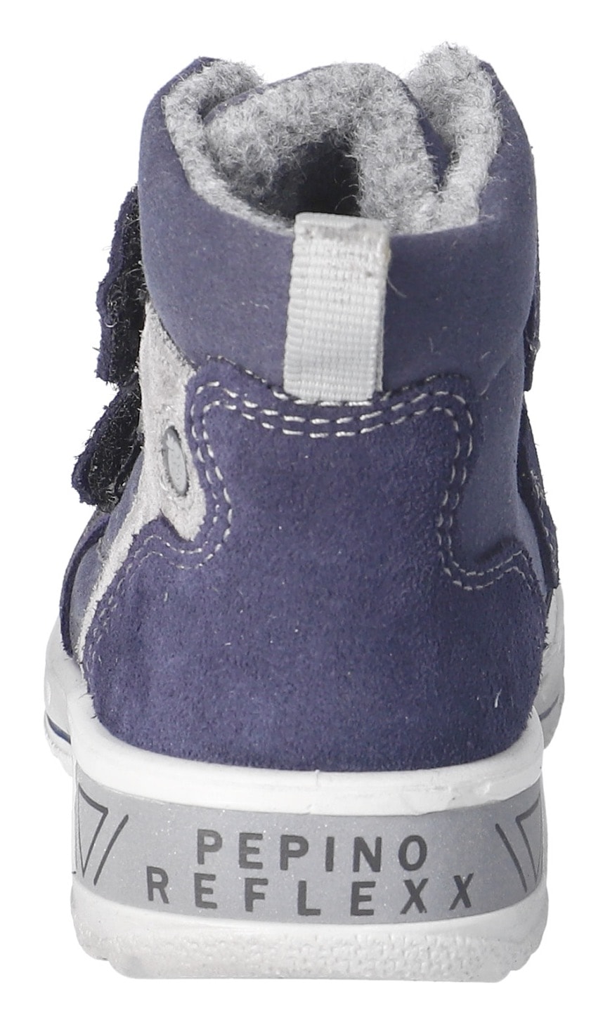 PEPINO by RICOSTA Lauflernschuh »Janne 50 WMS: weit«  Klettstiefel, Winterboots mit Sympatex, Grössenschablone zum Download