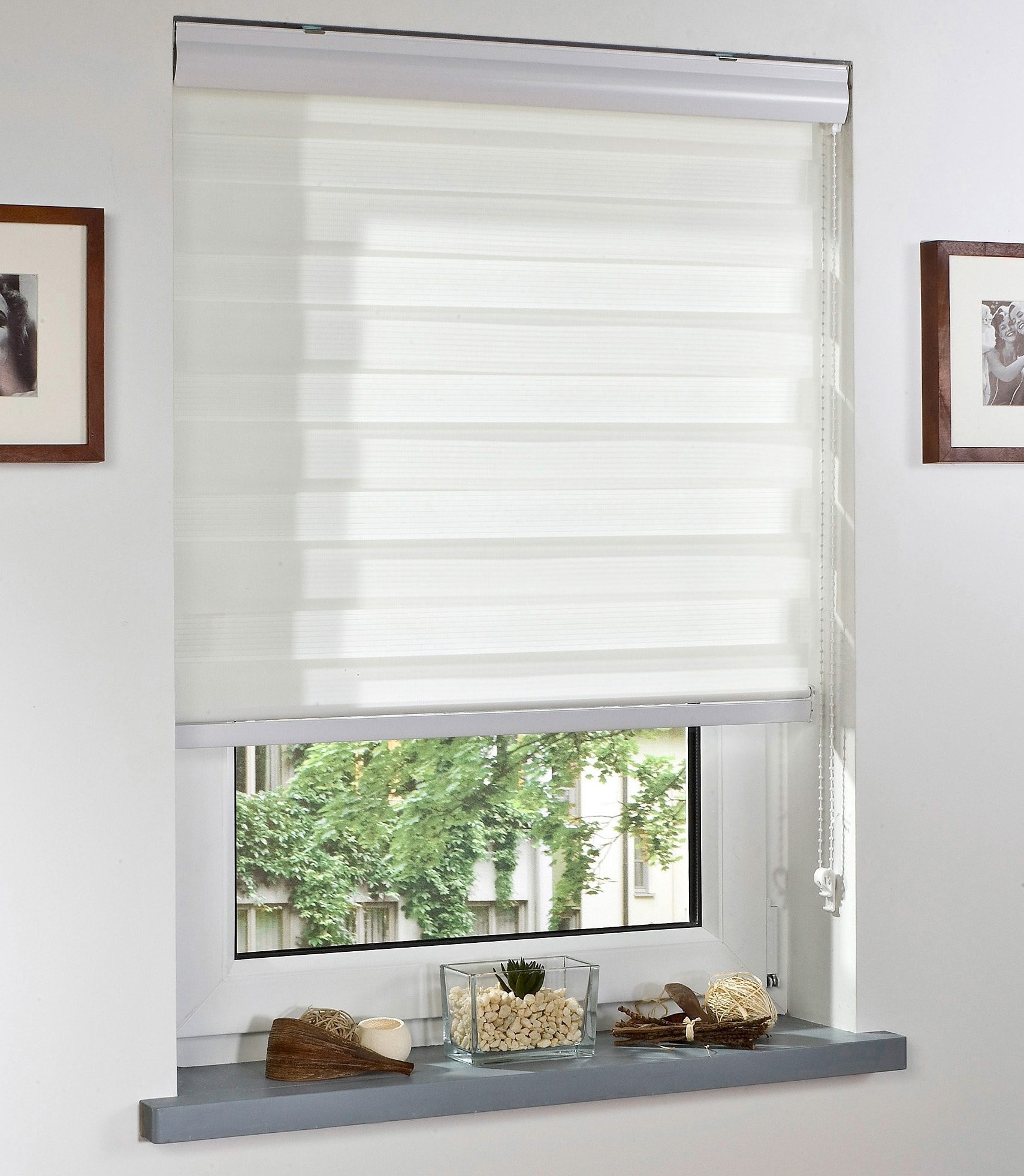 Liedeco Doppelrollo »Duo-Rollo mit Blende« Lichtschutz