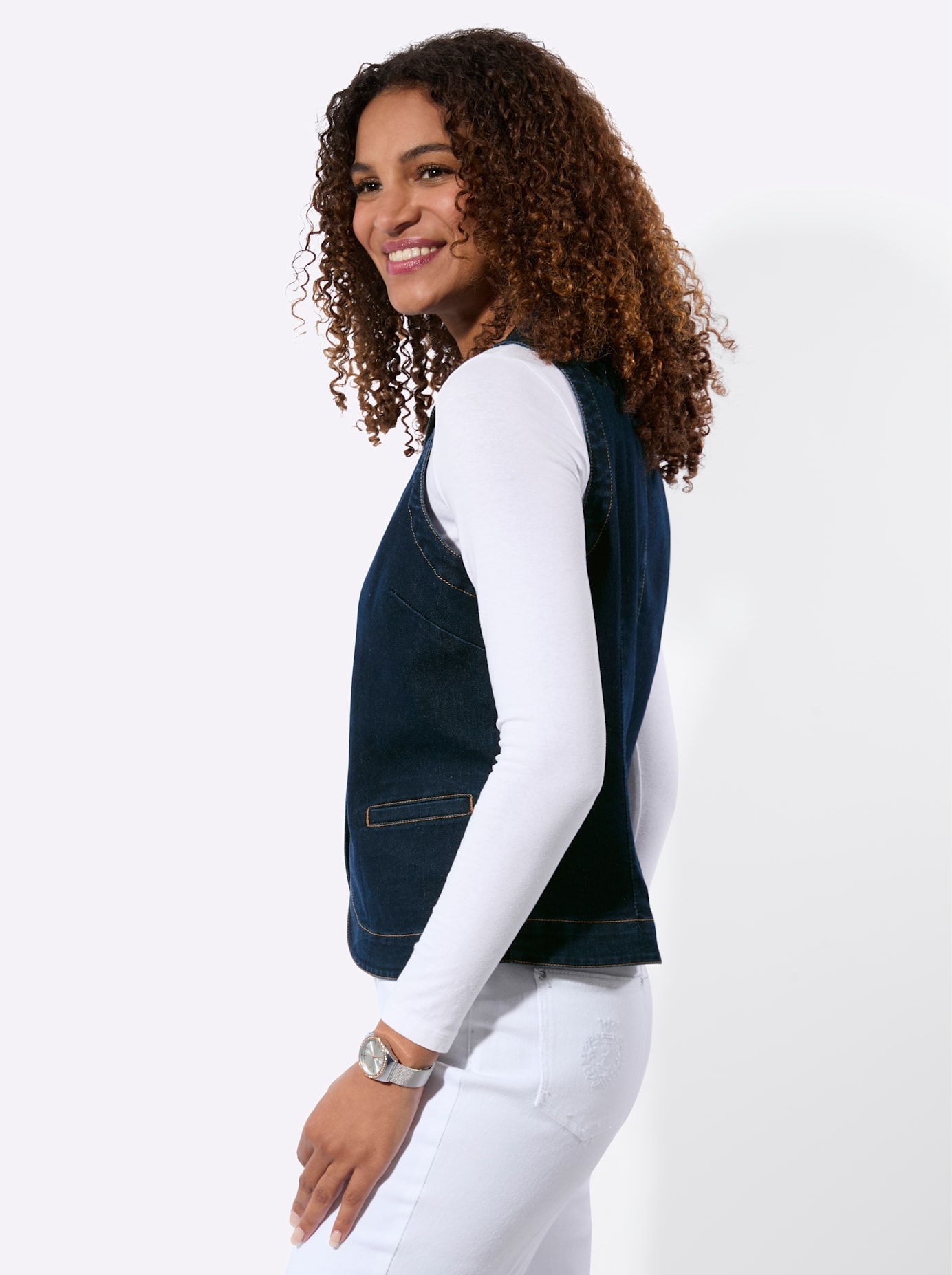 Inspirationen Gilet en jean