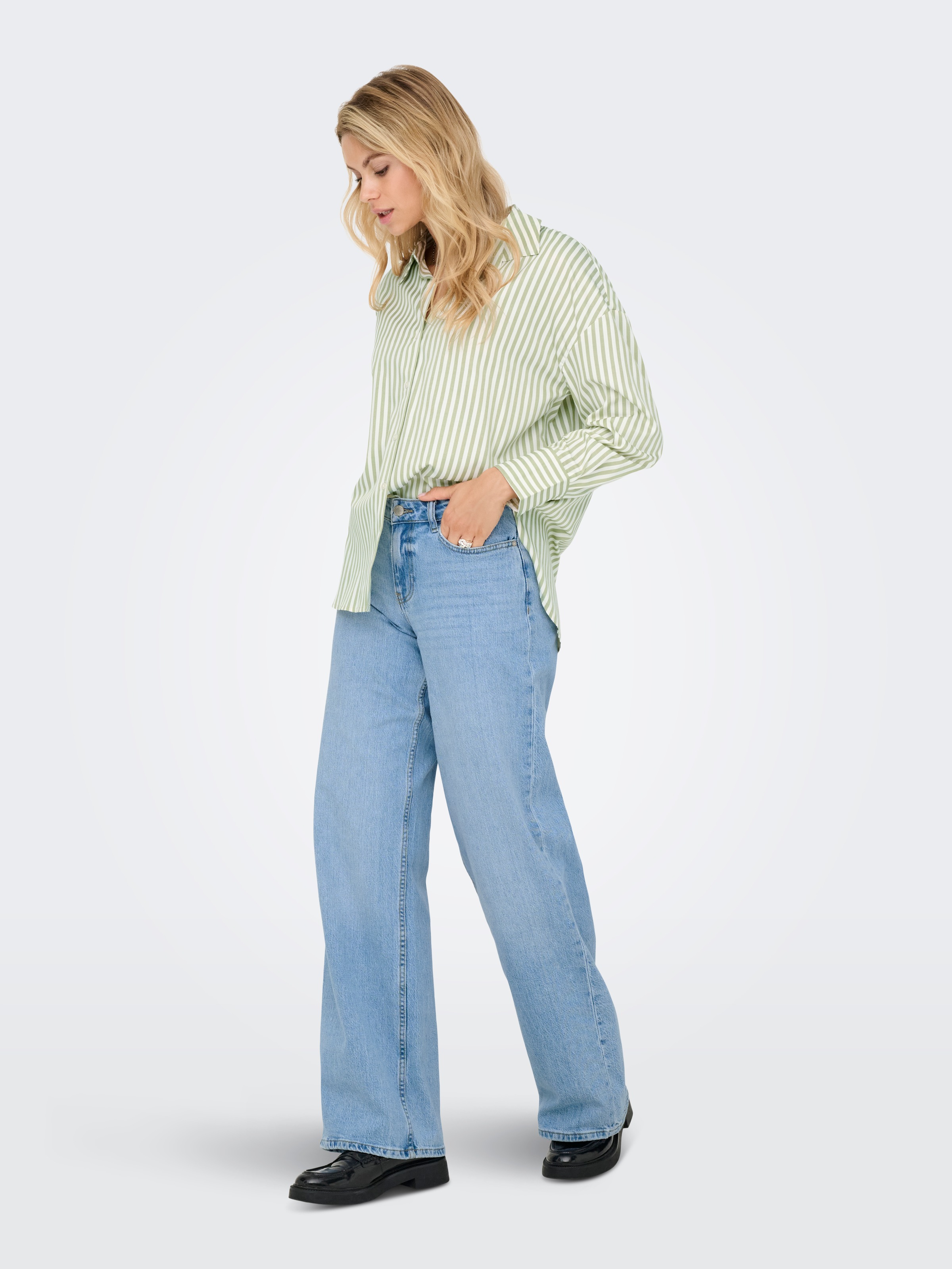 JDY Blouse chemise »JDYVESPER L/S LOOSE SHIRT WVN NOOS«