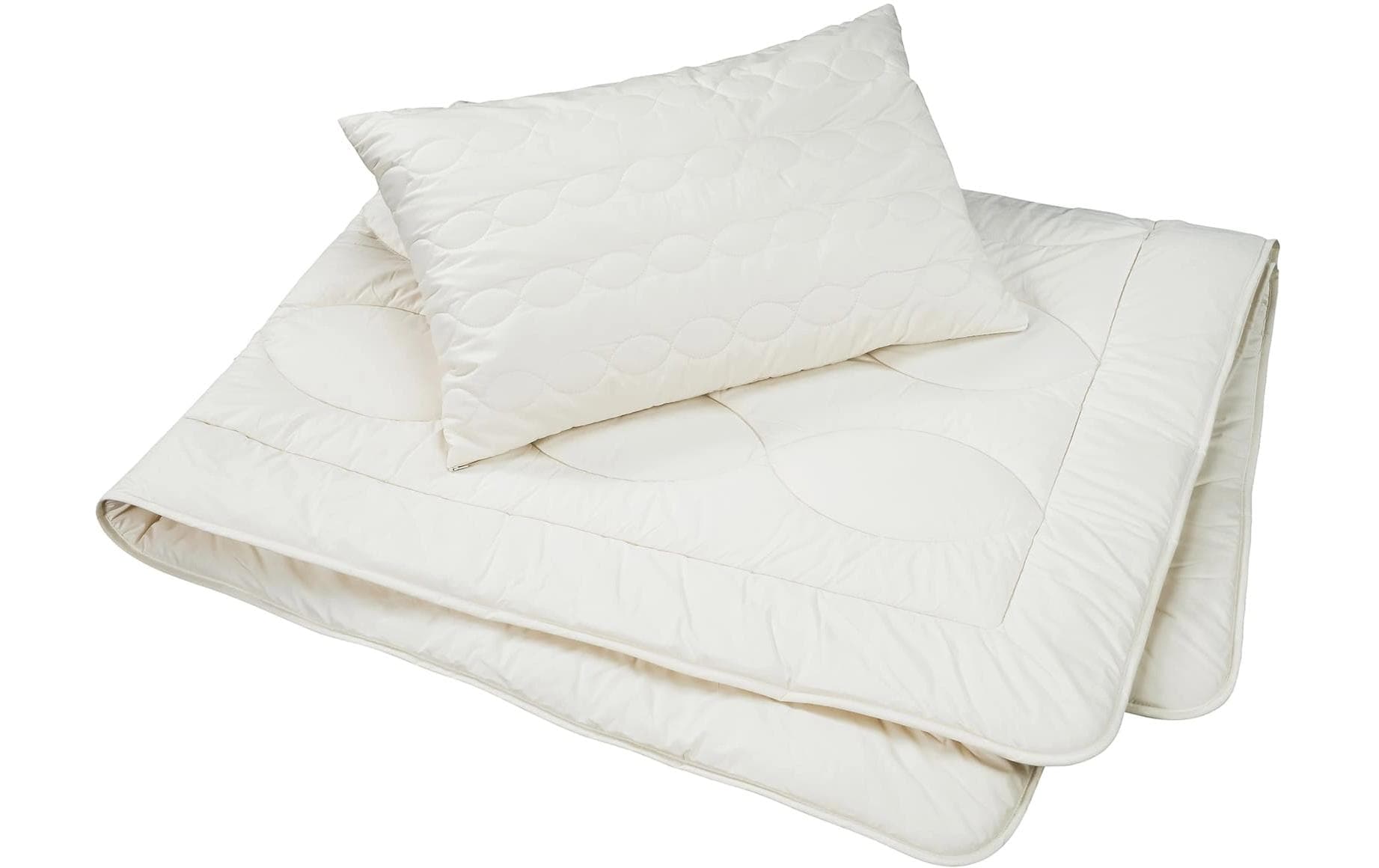 billerbeck Naturfaserbettdecke »Helvetic Wool Duo, Natur Duvet« 1 Stk. tlg. Naturduvet