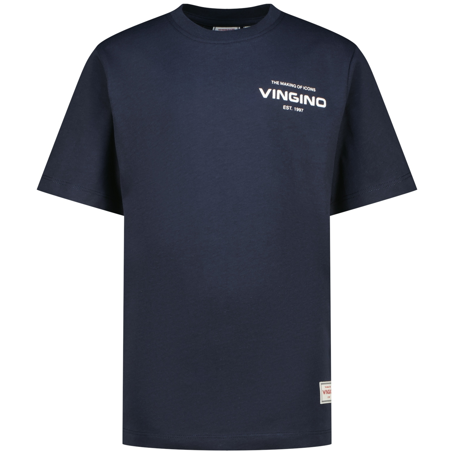 Vingino T-shirt avec imprimé avant et grand imprimé dos, pour garçons