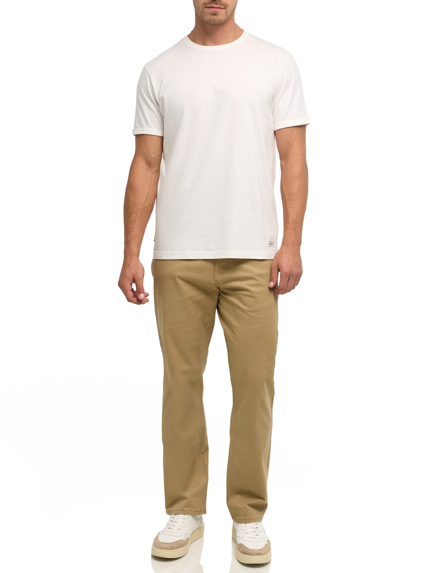 Indicode 5-Pocket-Hose »INVince col. Twill«  Baumwollmischung, relaxed fit