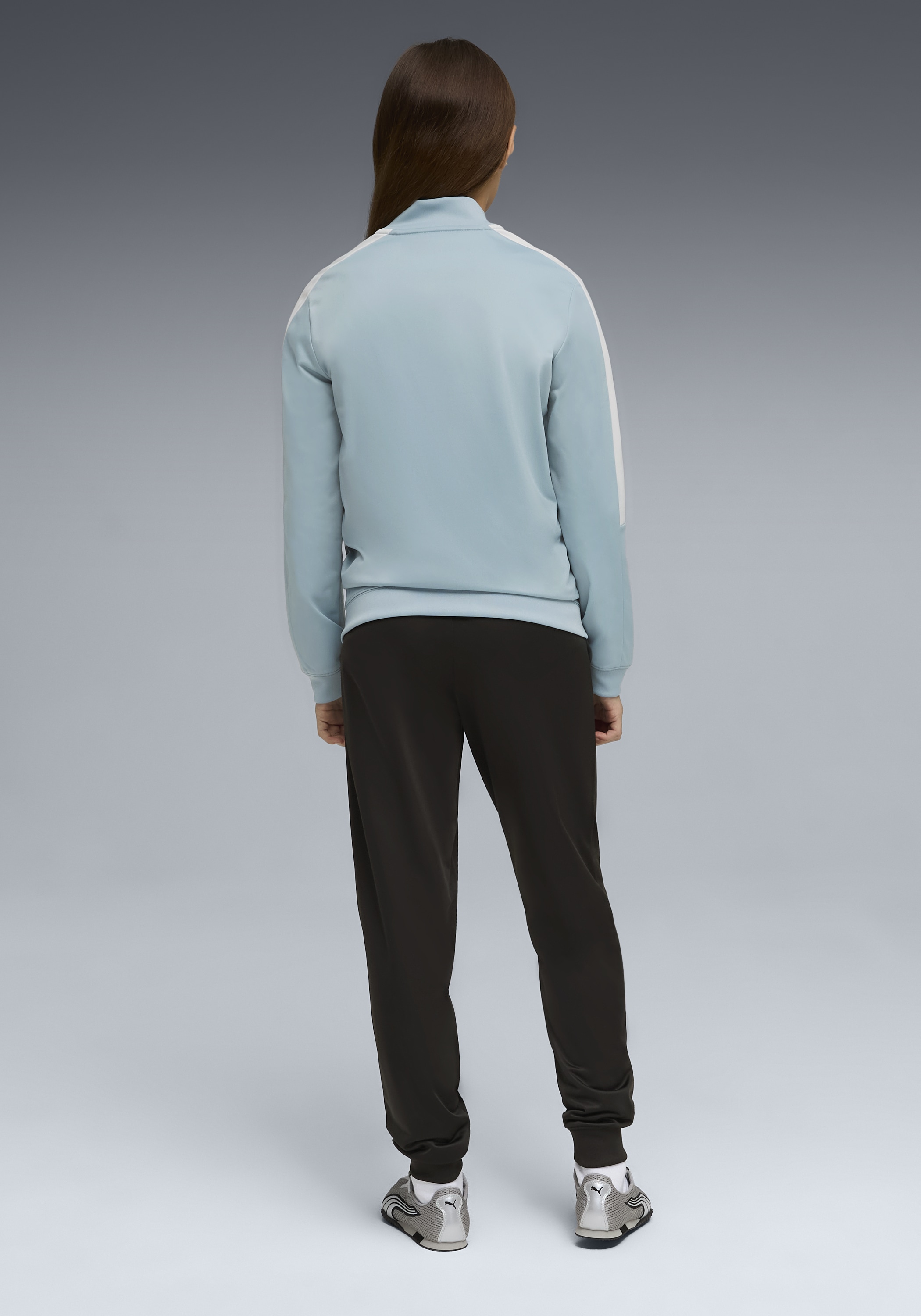 PUMA Combinaison d'entraînement »POLY BASEBALL SUIT G« 2 pièces zweiteiliges Set, mit Stehkragen, mit elastischem Bund, Regular Fit