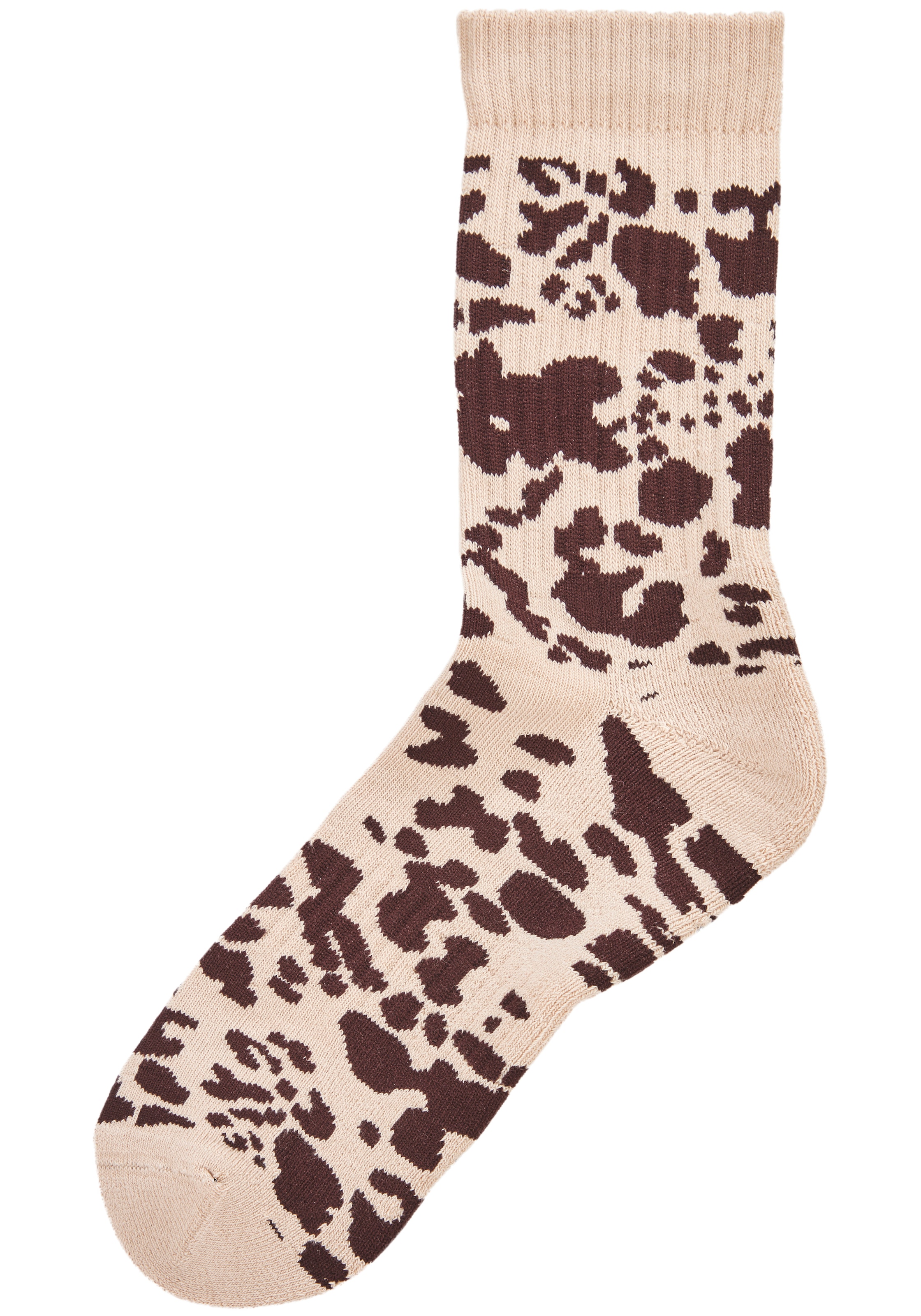 Buffalo Chaussettes de tennis »Damen Fussfrottee Sportsocken; modisch« Paquet, 5 Couple tlg. dans différents motifs animaliers