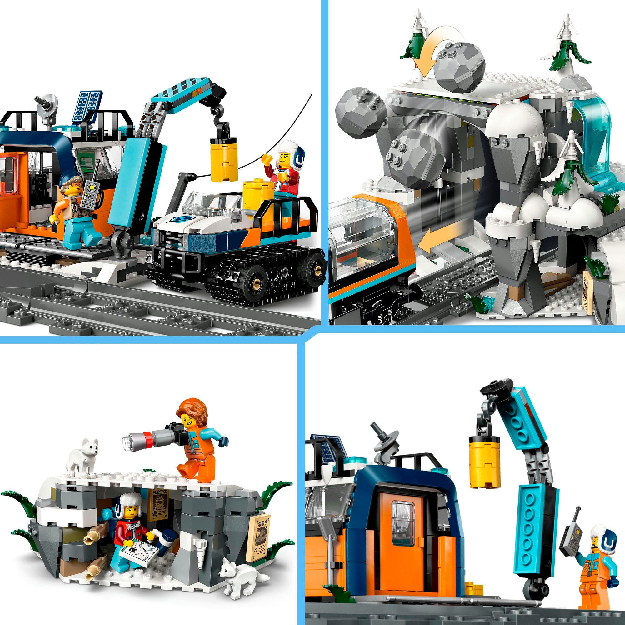LEGO® Pions de construction »Arktis-Polarexpress (60470), LEGO City« Made in Europe