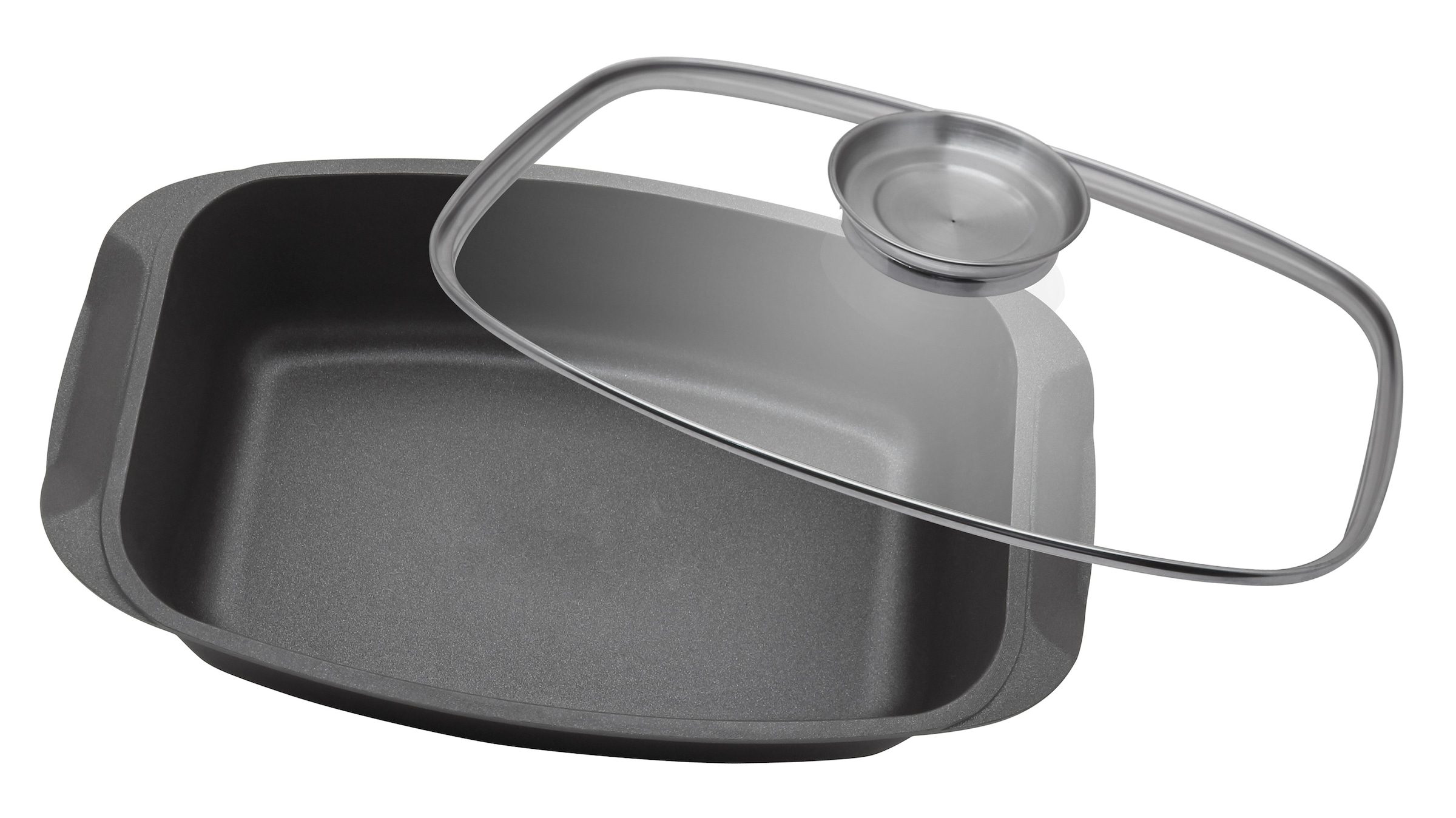 Elo Bräter »Alucast« 1 Bräter mit Glasdeckel, 1 Stk. tlg. Aluminiumguss