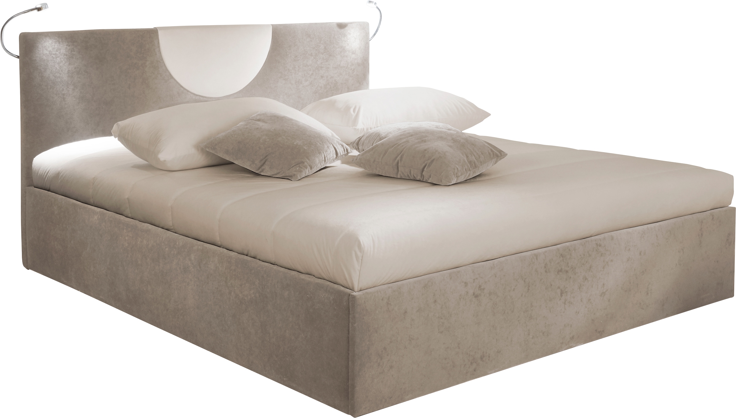 Westfalia Schlafkomfort Lit rembourré »Pisa in verschiedenen Härtegraden und Grössen« wahlweise mit oder ohne Bettkasten