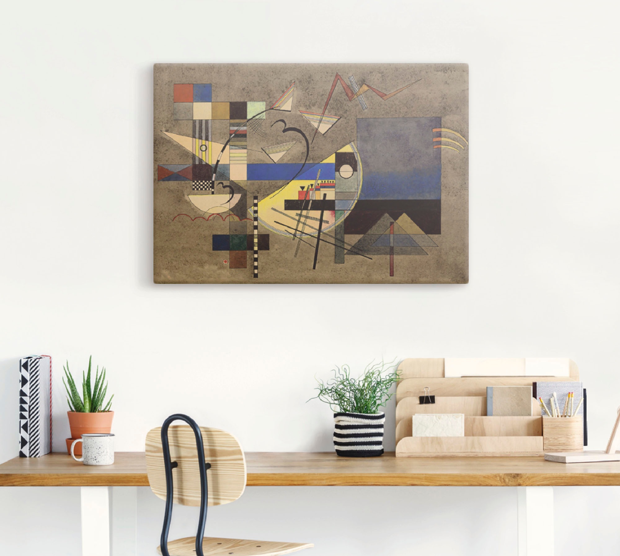 Artland Tableau sur toile »Festes III. 1925« 1 cuis tlg. auf Holzrahmen gespannt