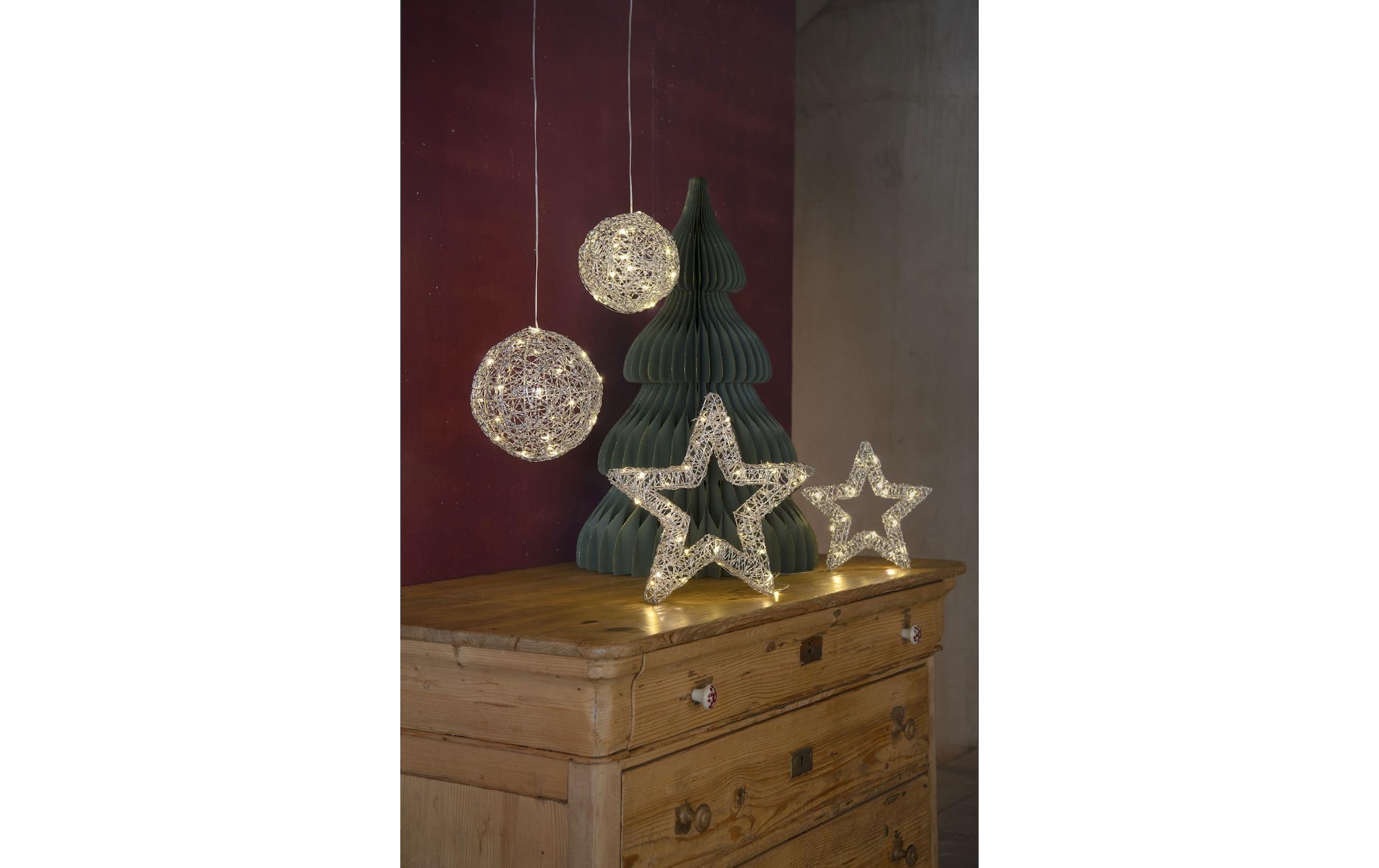 STT LED Dekoobjekt »Silver Ball, 15 cm« 1 Stk.