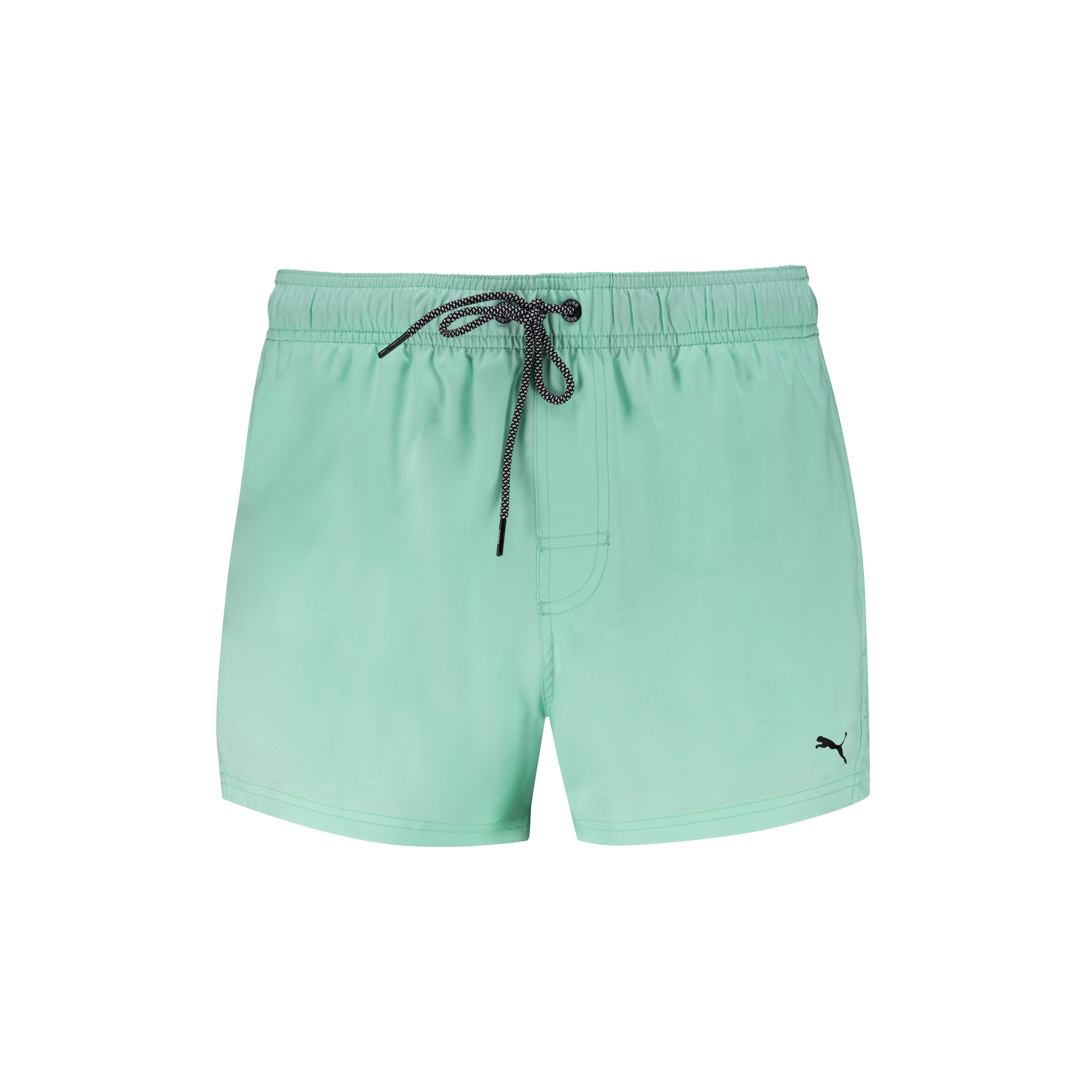 PUMA Badeshorts »PUMA SWIM MEN SHORT LENGTH SWIM SHORTS« mit seitlichen Eingriff-Taschen,   Gesässtasche mit Klettverschluss