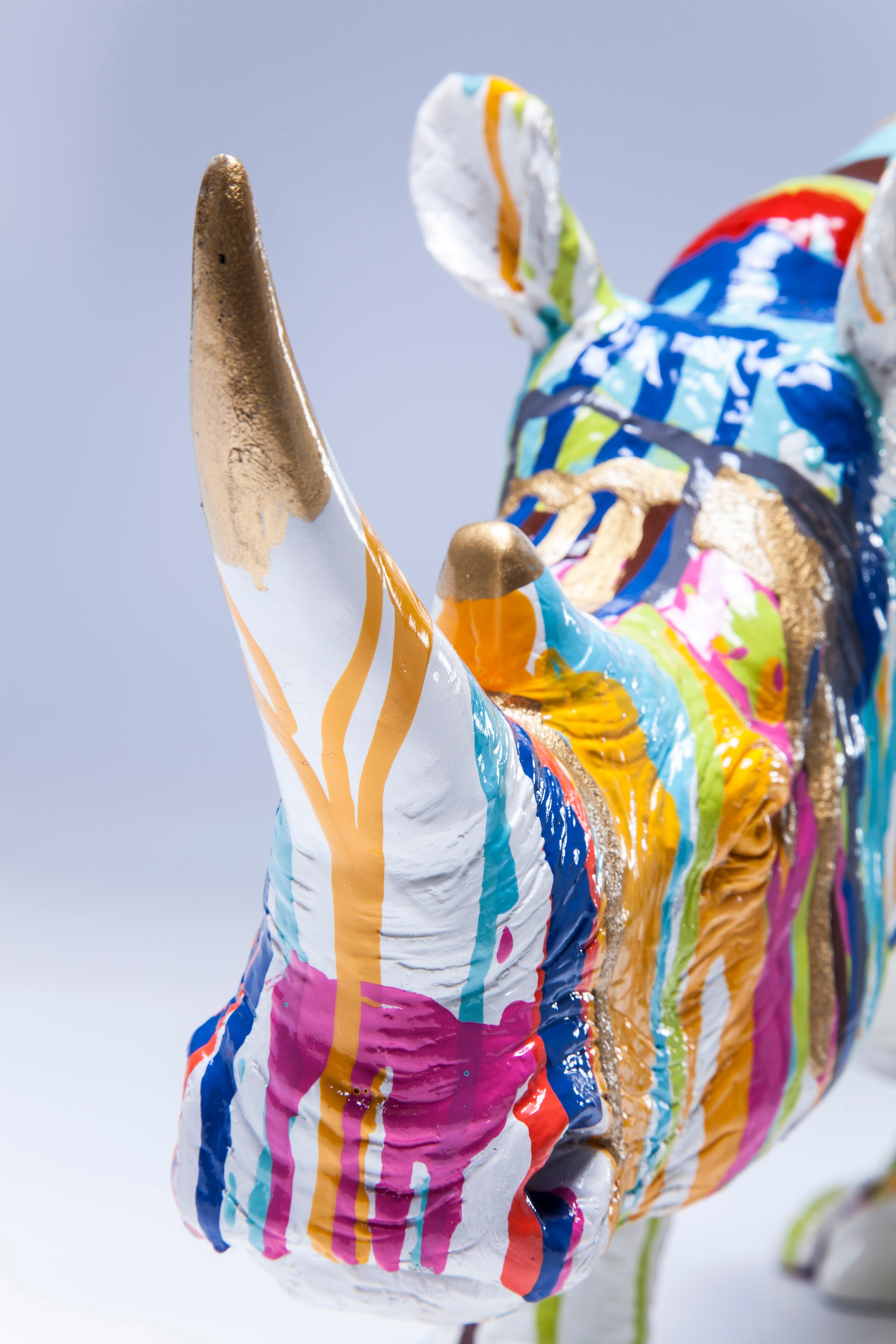Kare Design Dekofigur »Deko Figur Rhino Colore 26cm«