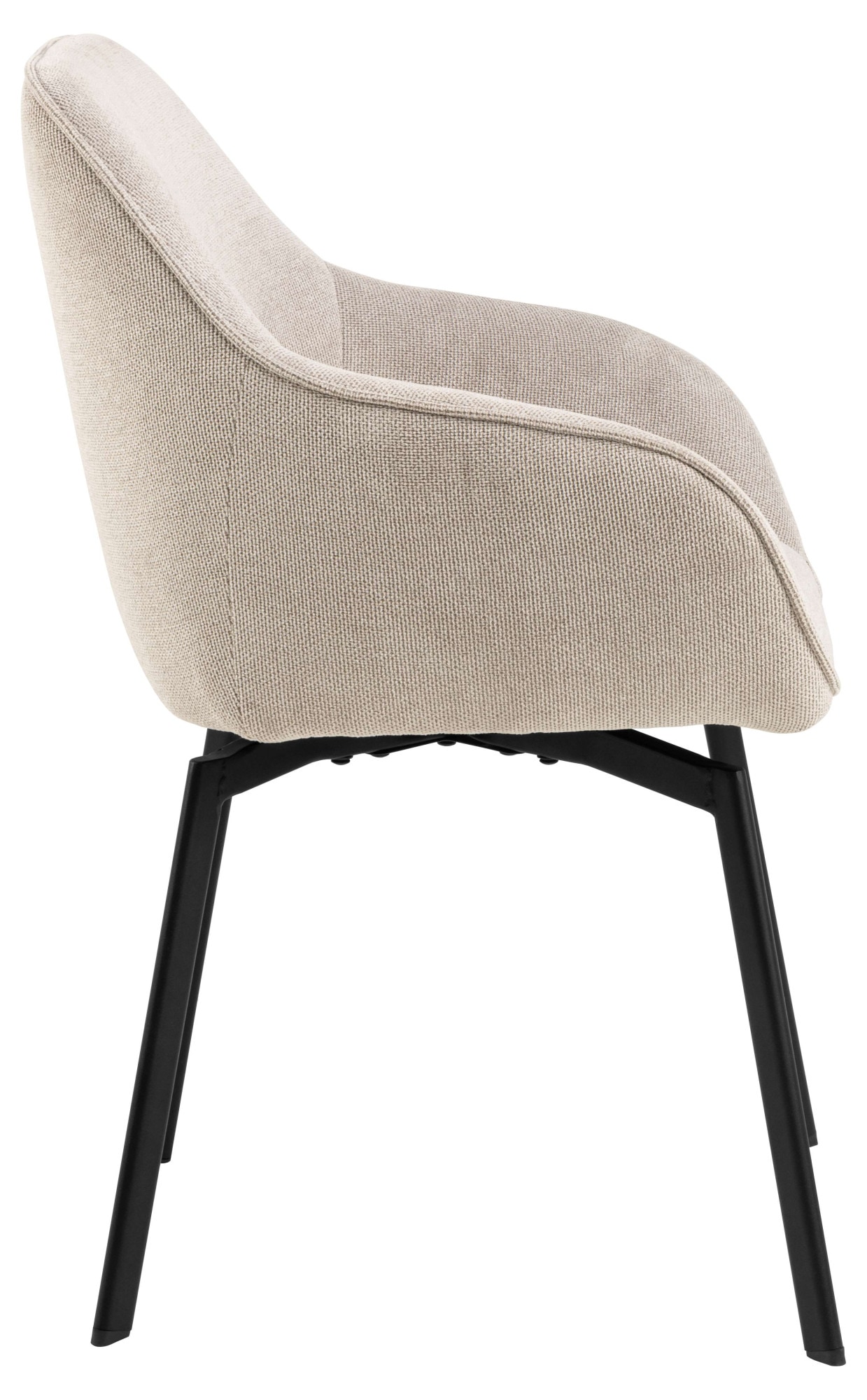 ACTONA GROUP Chaise de salle à manger »Clara, Stuhl, Polsterstuhl, Armlehnenstuhl« () 2 cuisAvec accoudoirs, fonction de retour automatique, rotation, lot de 2
