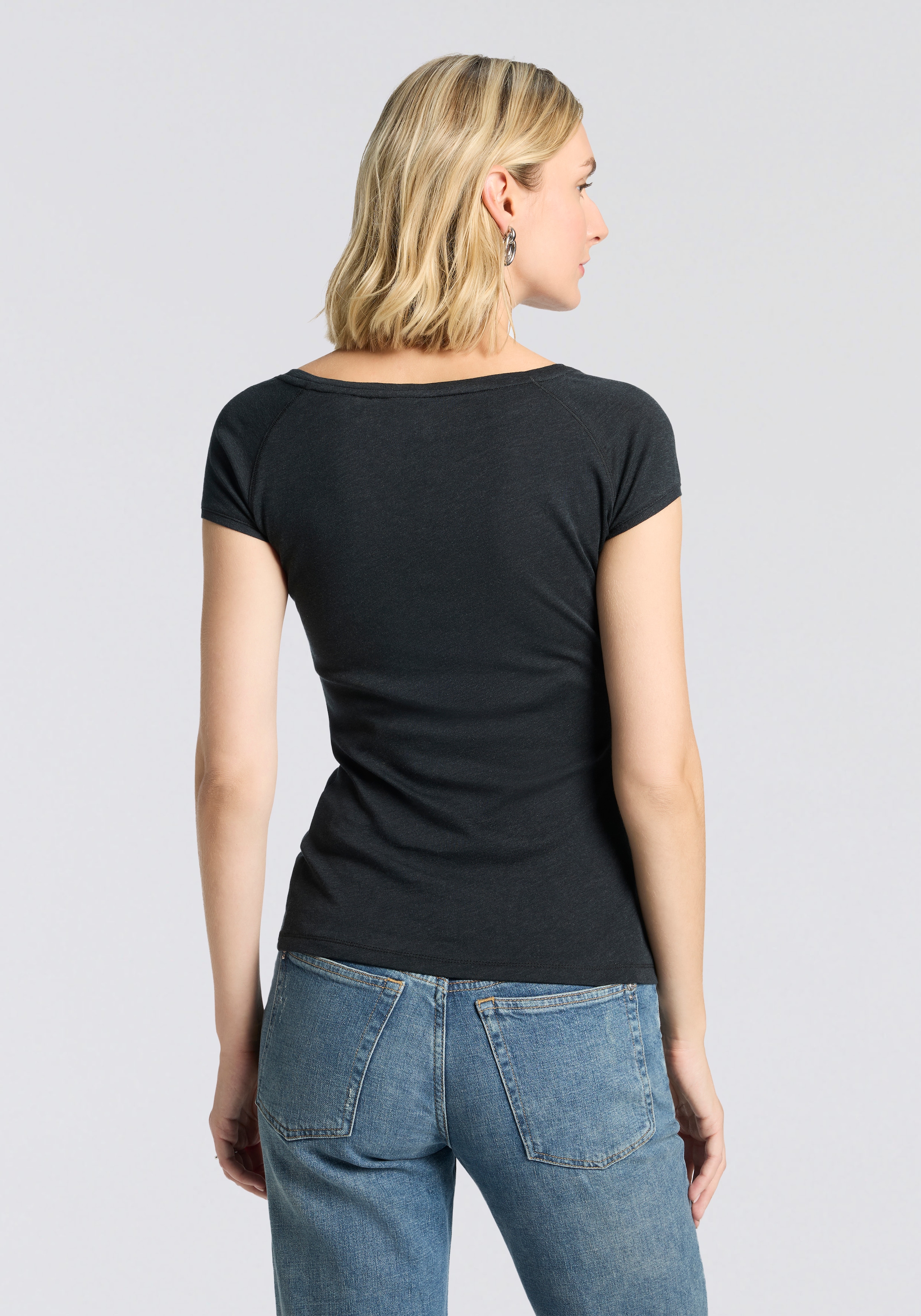 BOSS ORANGE T-shirt à manches courtes »Espia Premium Damenmode« in Slim Fit Passform