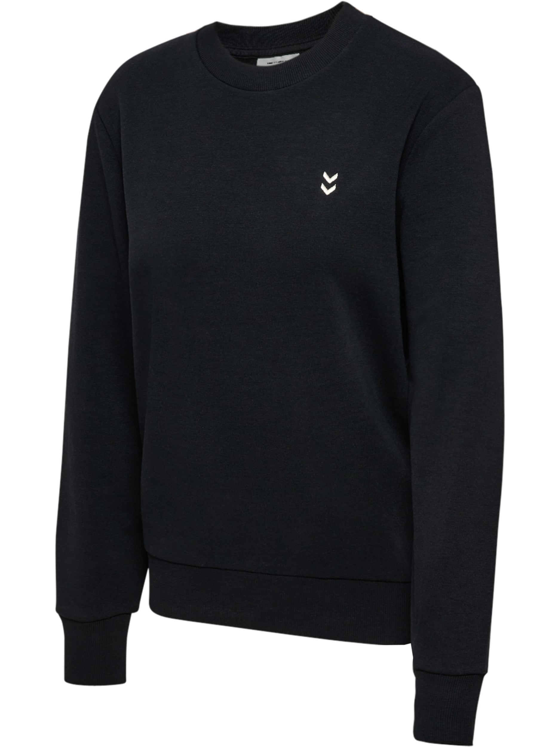 hummel Sweat-shirt »HMLPULSE W SWEAT CREWNECK«, normale Passform, mit Stickerei Chevron-Logo, ohne Verschluss
